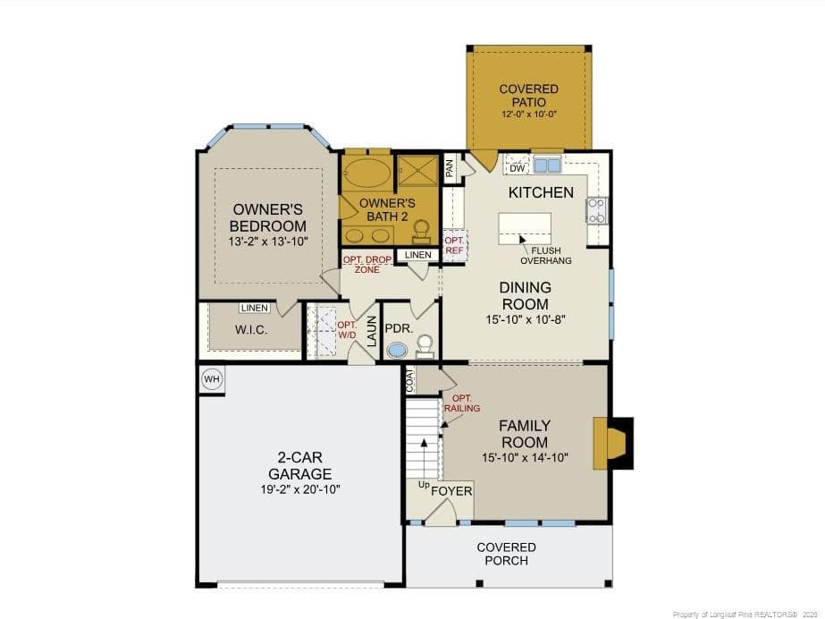 Kent - First Floor - 417 Maverick (Lot 53) Lane, Dunn, NC 28334