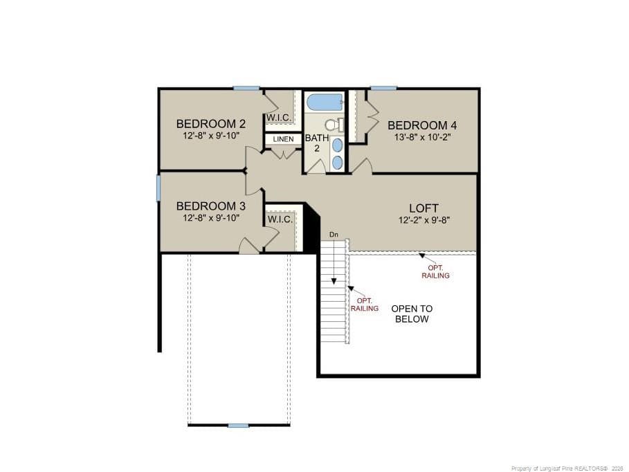 Kent - Second Floor - 417 Maverick (Lot 53) Lane, Dunn, NC 28334
