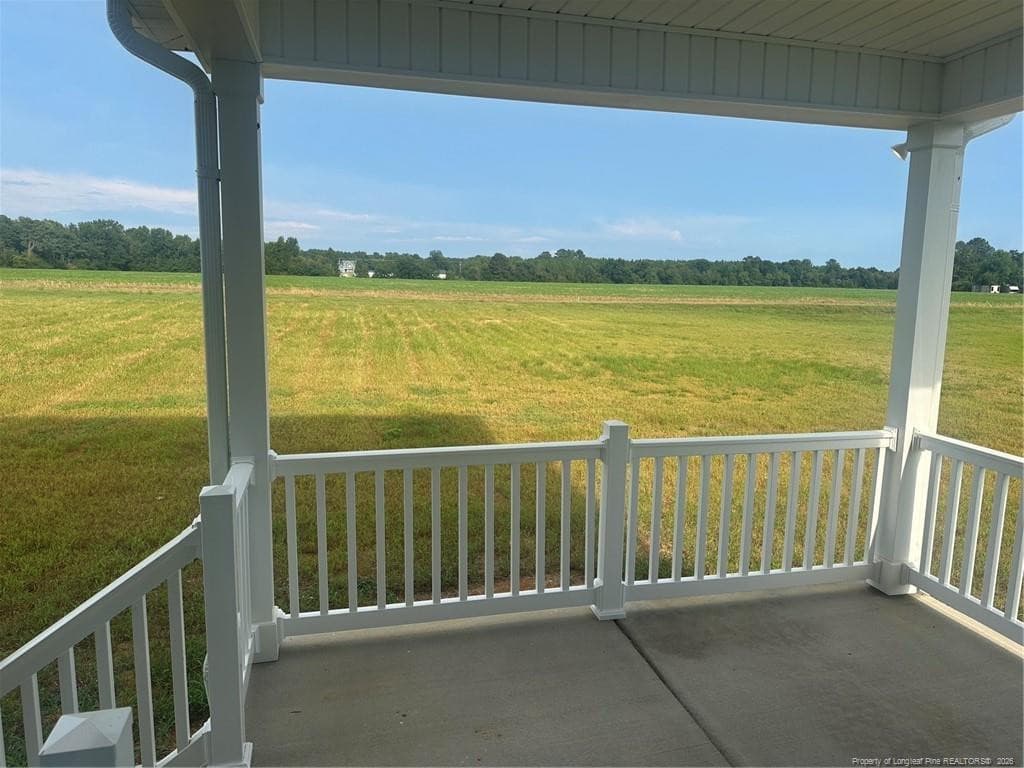 Back Porch View - 168 Maverick (Lot 8) Lane, Dunn, NC 28334