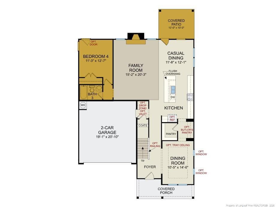 Jessamine - First Floor - 168 Maverick (Lot 8) Lane, Dunn, NC 28334