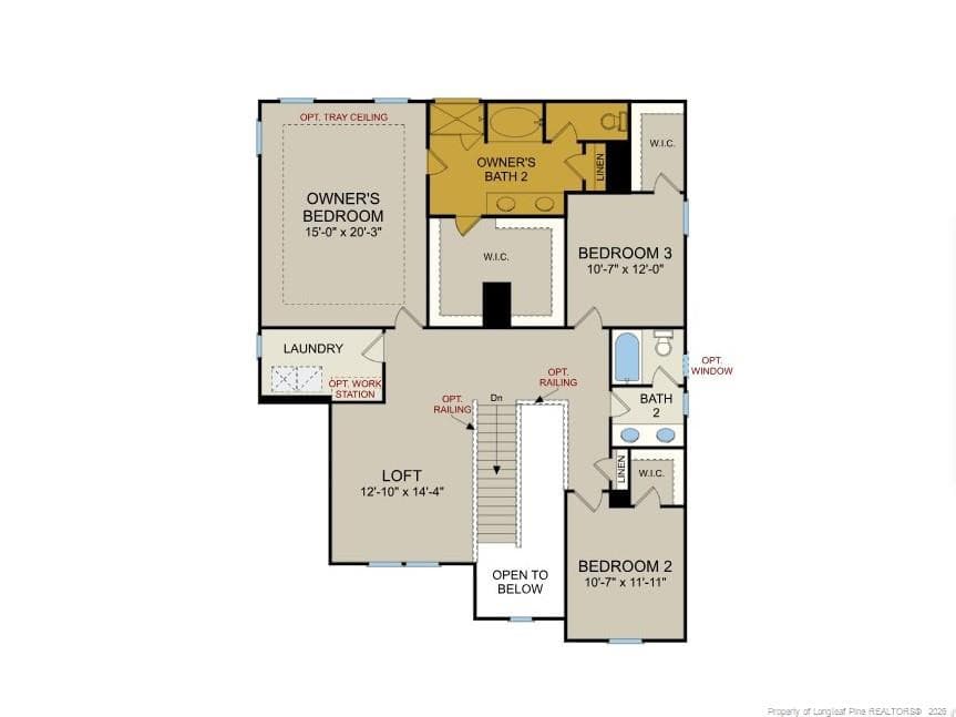 Jessamine - Second Floor - 168 Maverick (Lot 8) Lane, Dunn, NC 28334