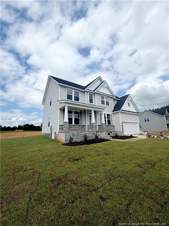 Front Left Corner - 410 Maverick Lane (Lot 19), Dunn, NC 28334