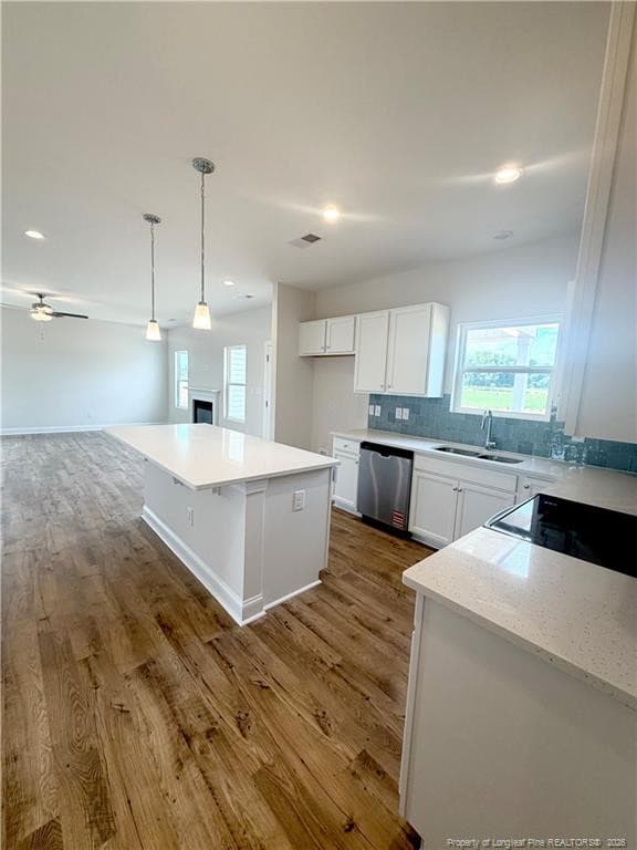Kitchen From Hall - 410 Maverick Lane (Lot 19), Dunn, NC 28334