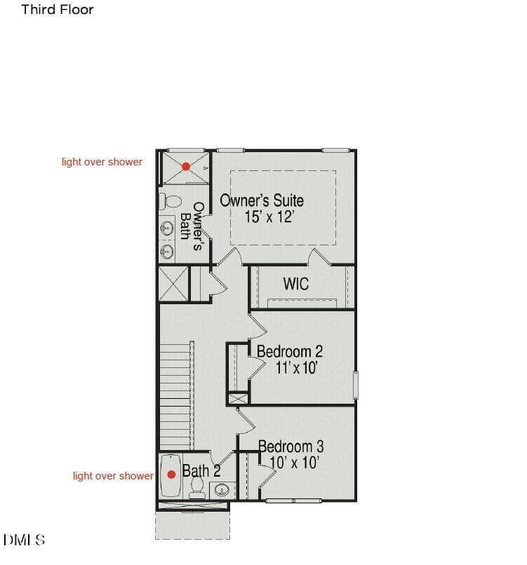 Third Floor - 710 Orchard Vista Circle, Raleigh, NC 27606, Raleigh
