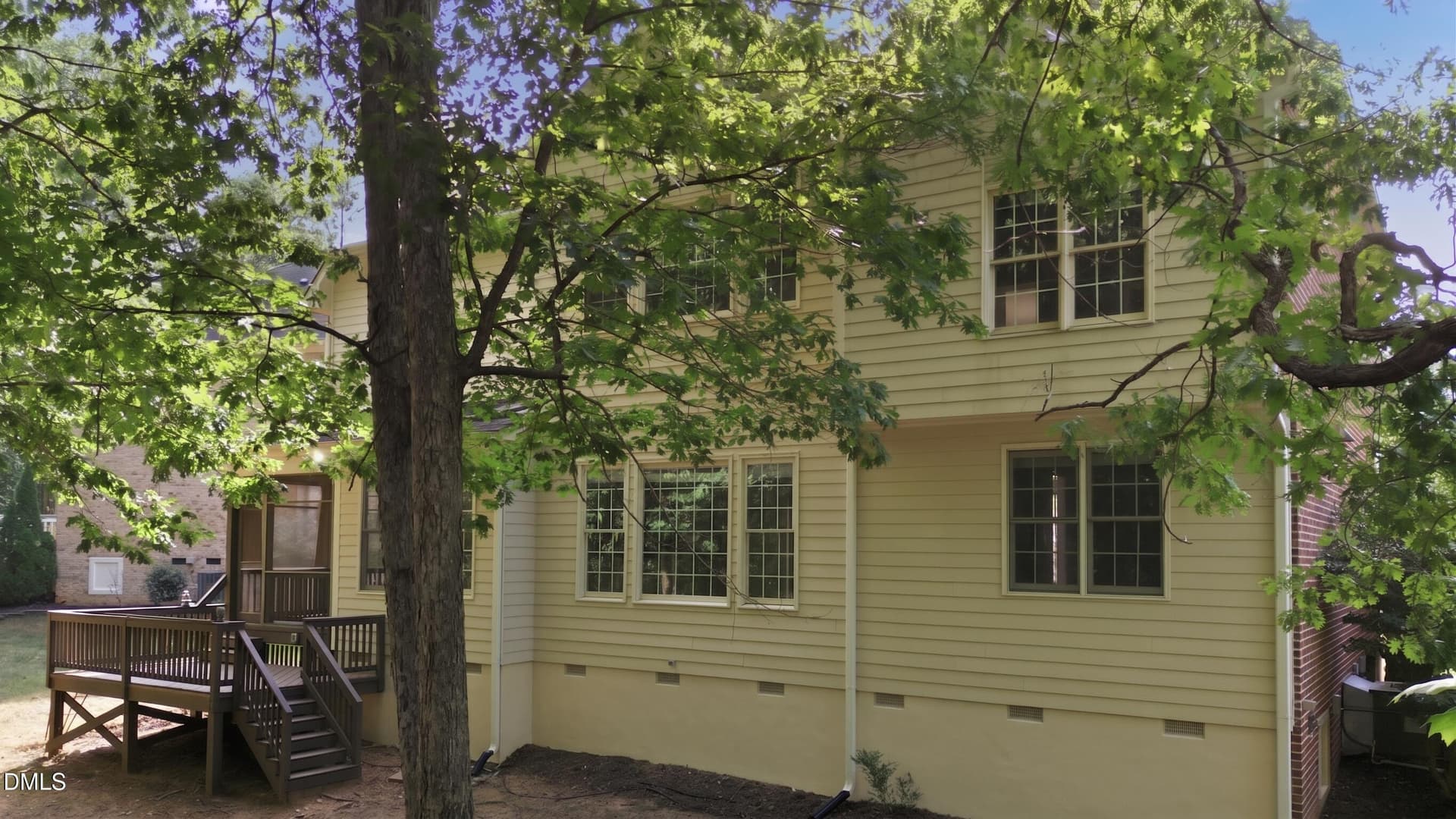 Back wall-2 - 3025 Olde Weatherstone Way, Cary, NC 27513