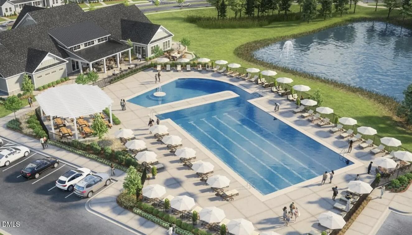 Pool Rendering only - 2141 Glen Hollow Lot 210 Drive, Raleigh, NC 27604, Raleigh