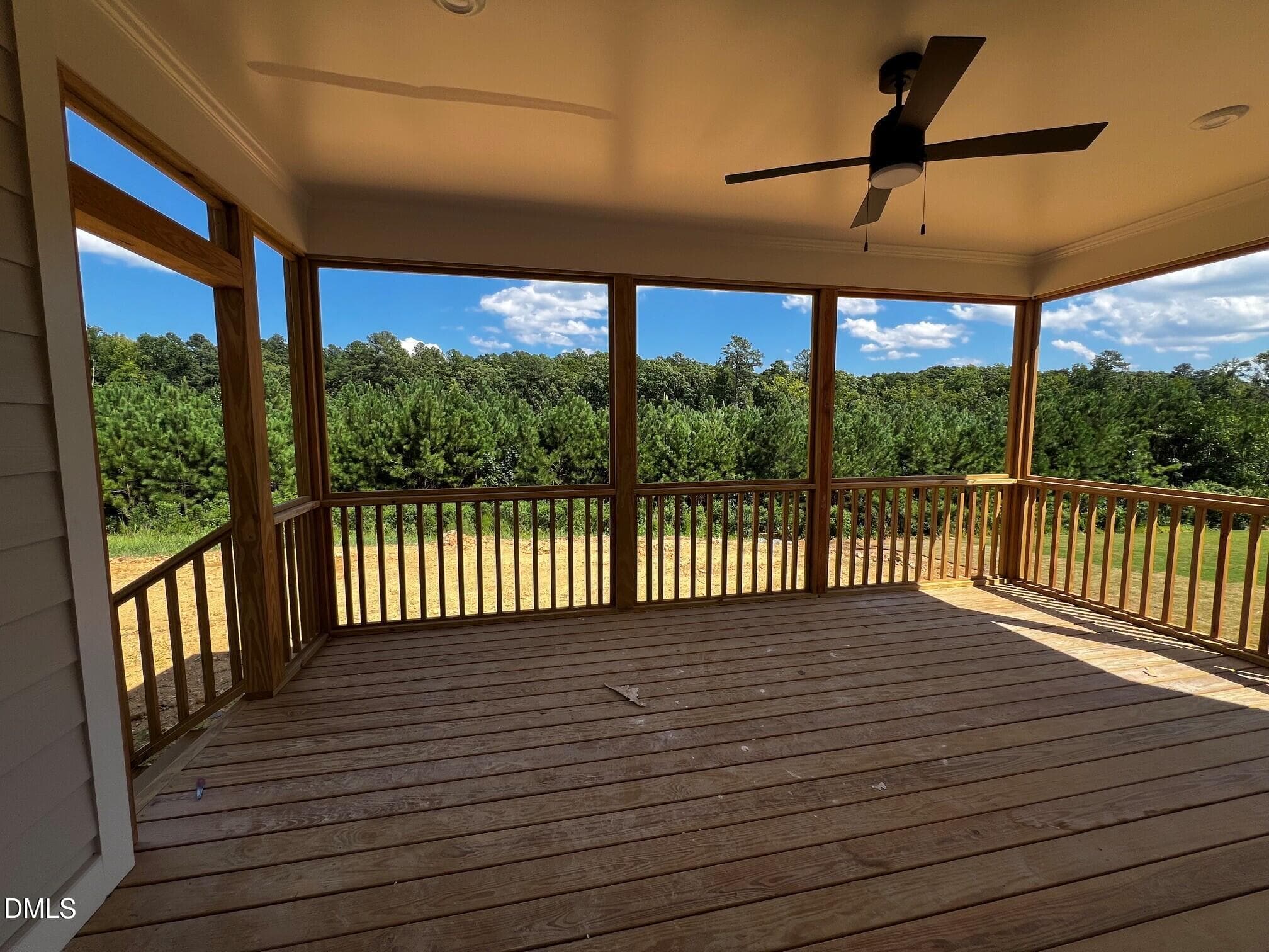screened porch - 6051 Scalybark Road, Durham, NC 27712, Durham