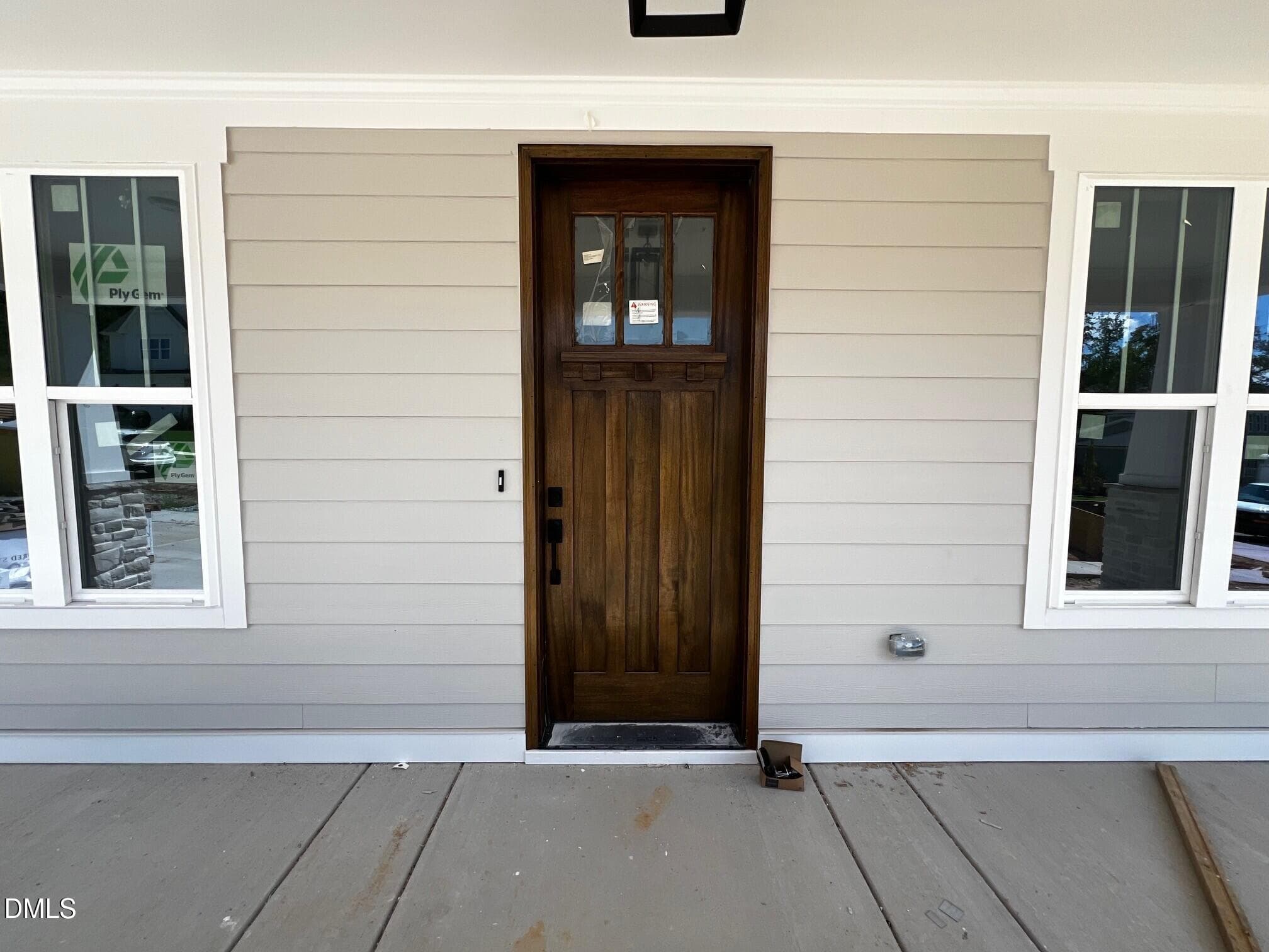 front door - 6051 Scalybark Road, Durham, NC 27712, Durham