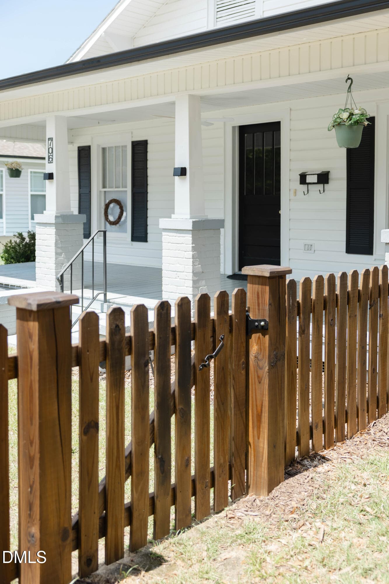 front fence - 706 S Magnolia, Dunn, NC 28334