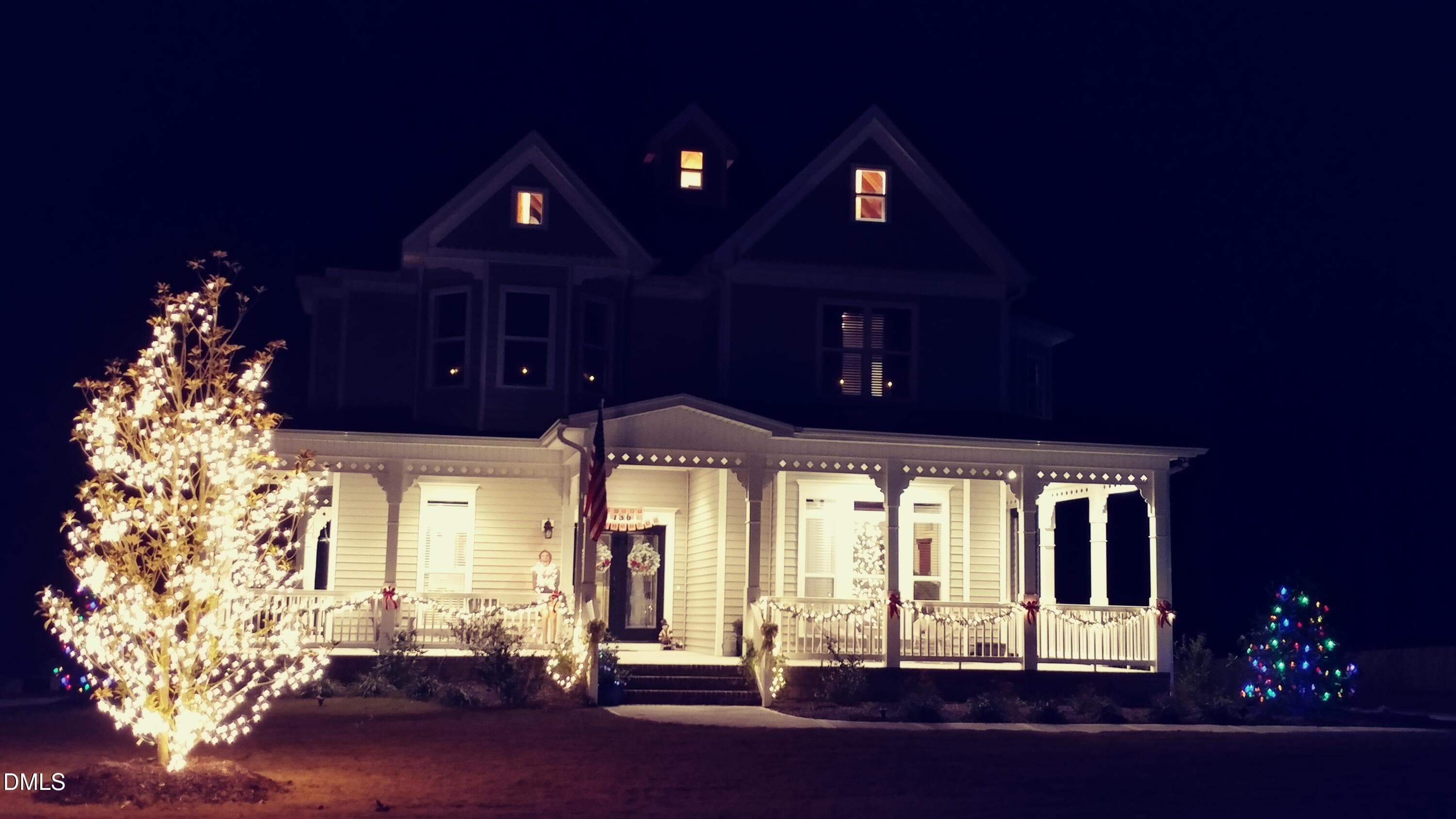 ext xmas evening - 136 Kenneth Lane, Willow Springs, NC 27592, Willow Springs
