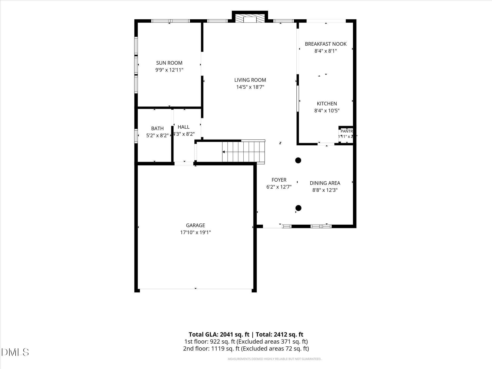 04-1st_floor_8035_marsh_hollow_drive_ral - 8035 Marsh Hollow Drive, Raleigh, NC 27616, Raleigh