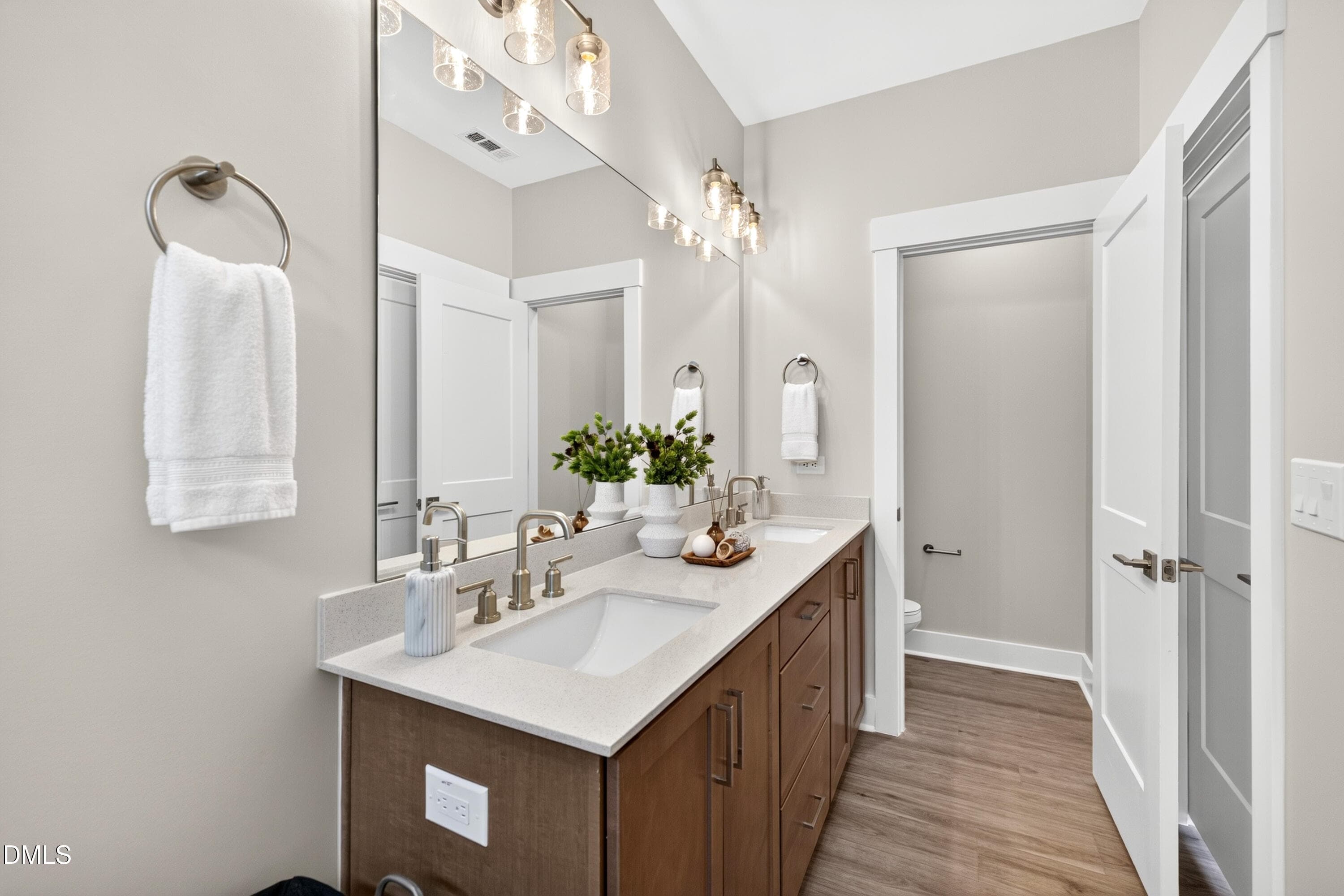 Primary Bath Double Vanity (Model Home) - 967 Steel Mill Lane, Apex, NC 27523