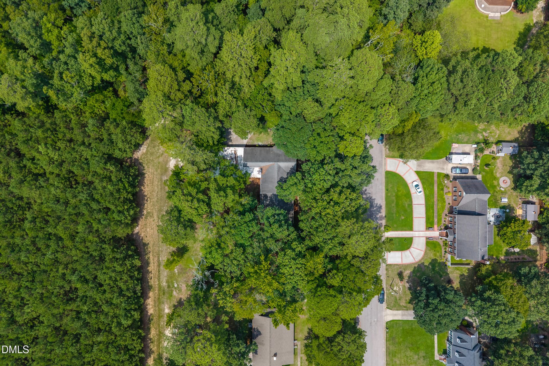 Aerial View - 1612 Colony Drive, Tarboro, NC 27886