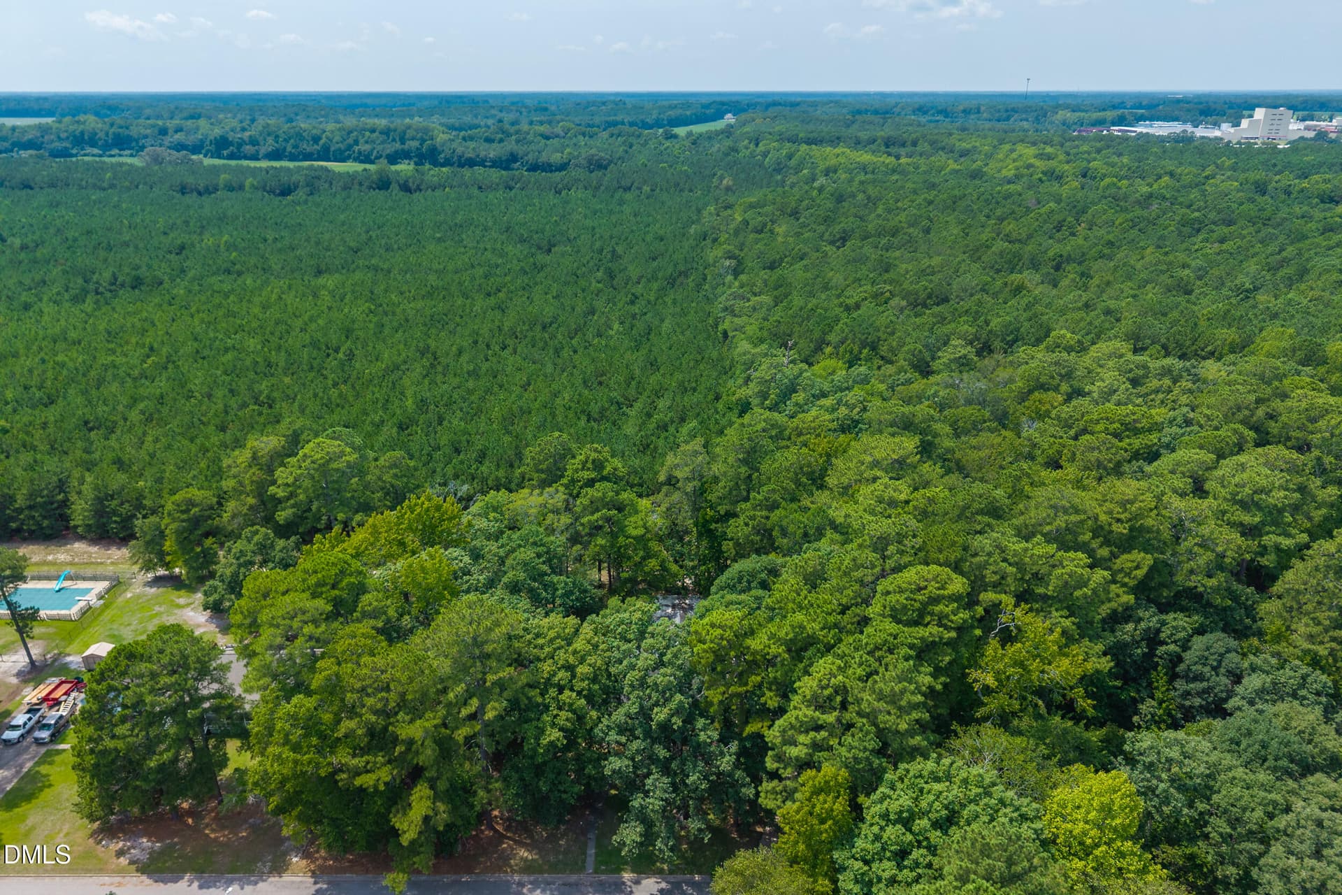 Aerial View - 1612 Colony Drive, Tarboro, NC 27886