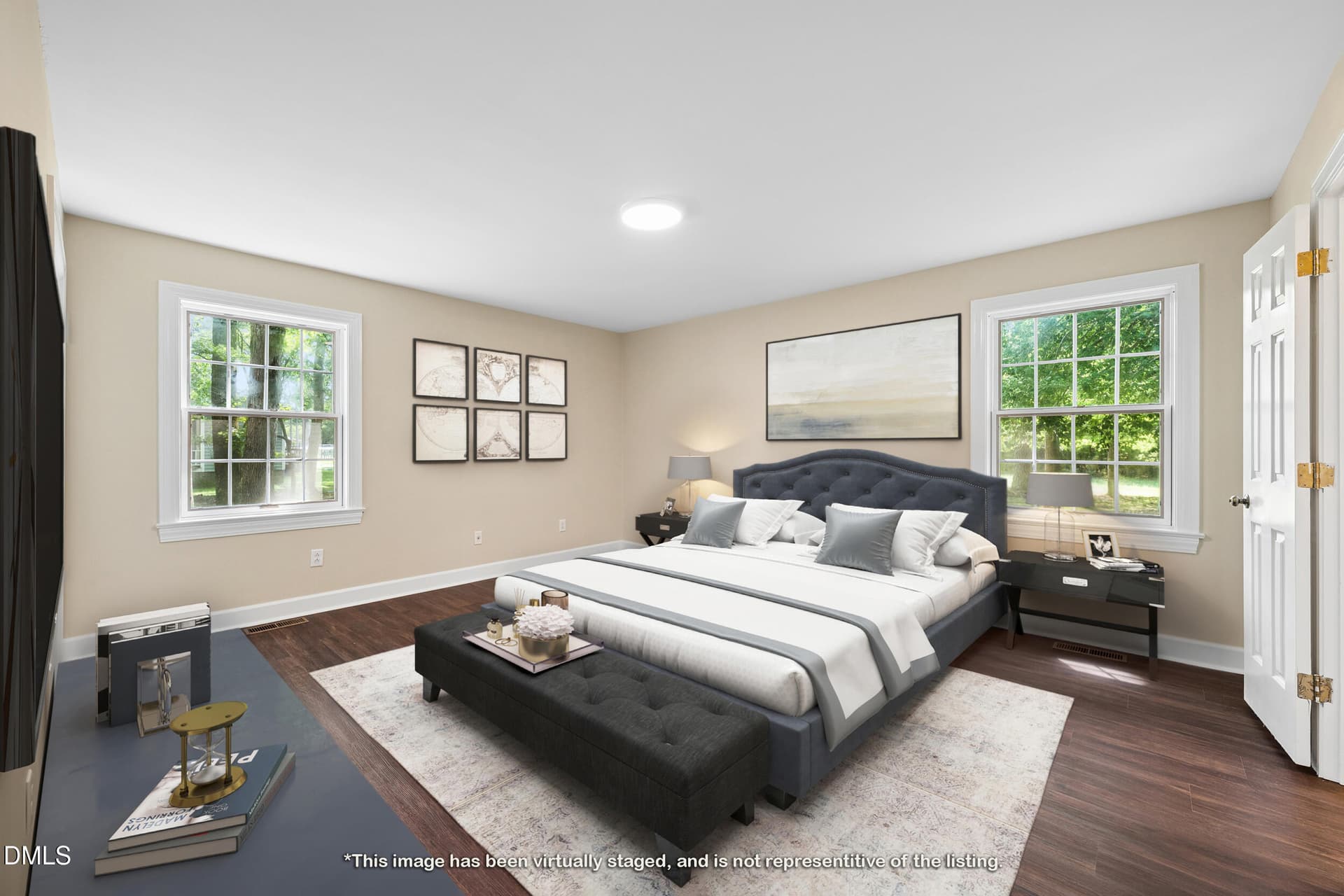 Downstairs Primary Bedroom - 1612 Colony Drive, Tarboro, NC 27886