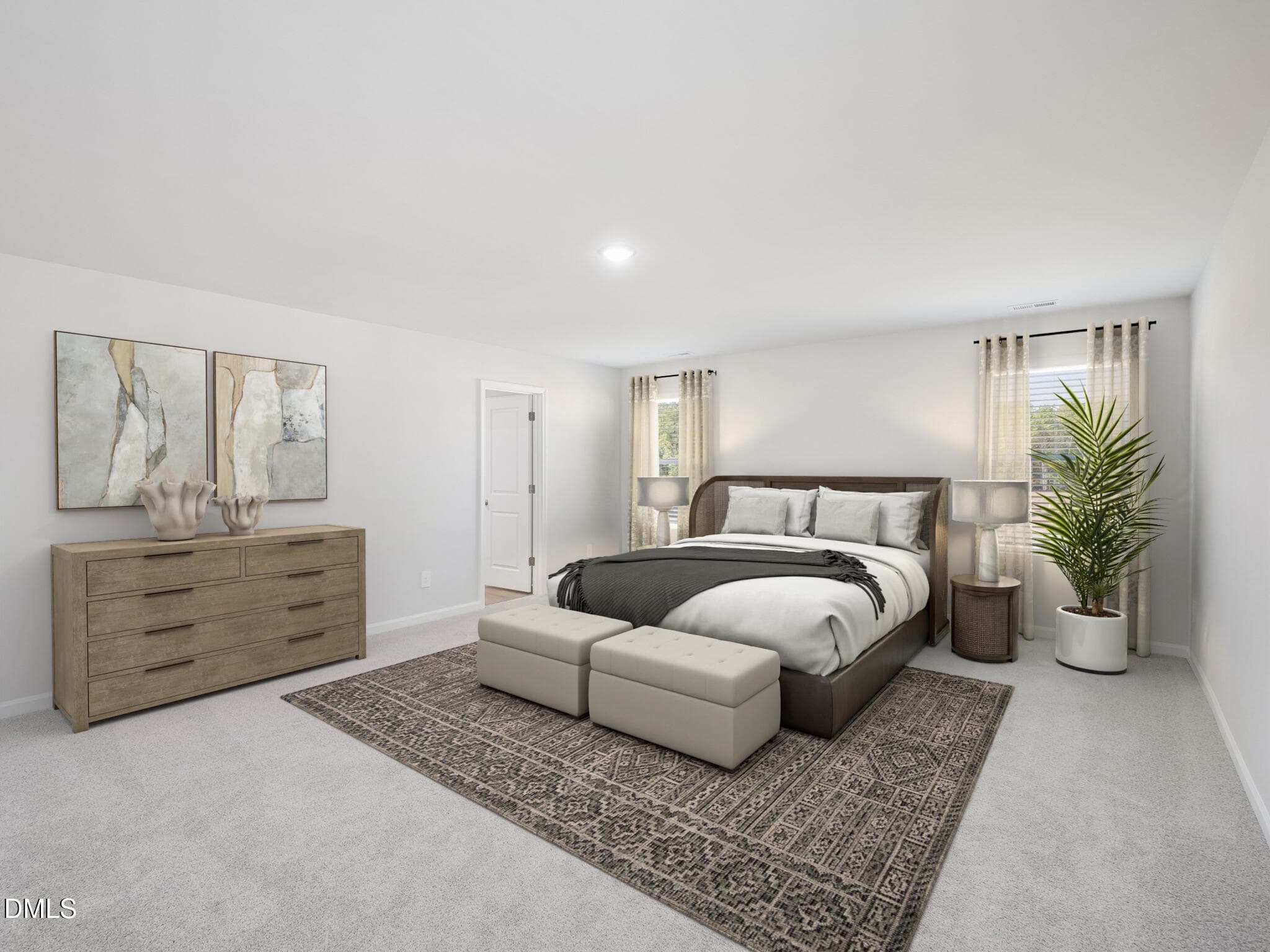 14 - Primary Bed - 2101 Topsail Road, Durham, NC 27704, Durham