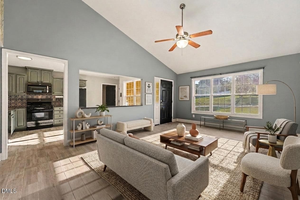 Virtually staged - 596 Colonial Hills Drive, Lillington, NC 27546
