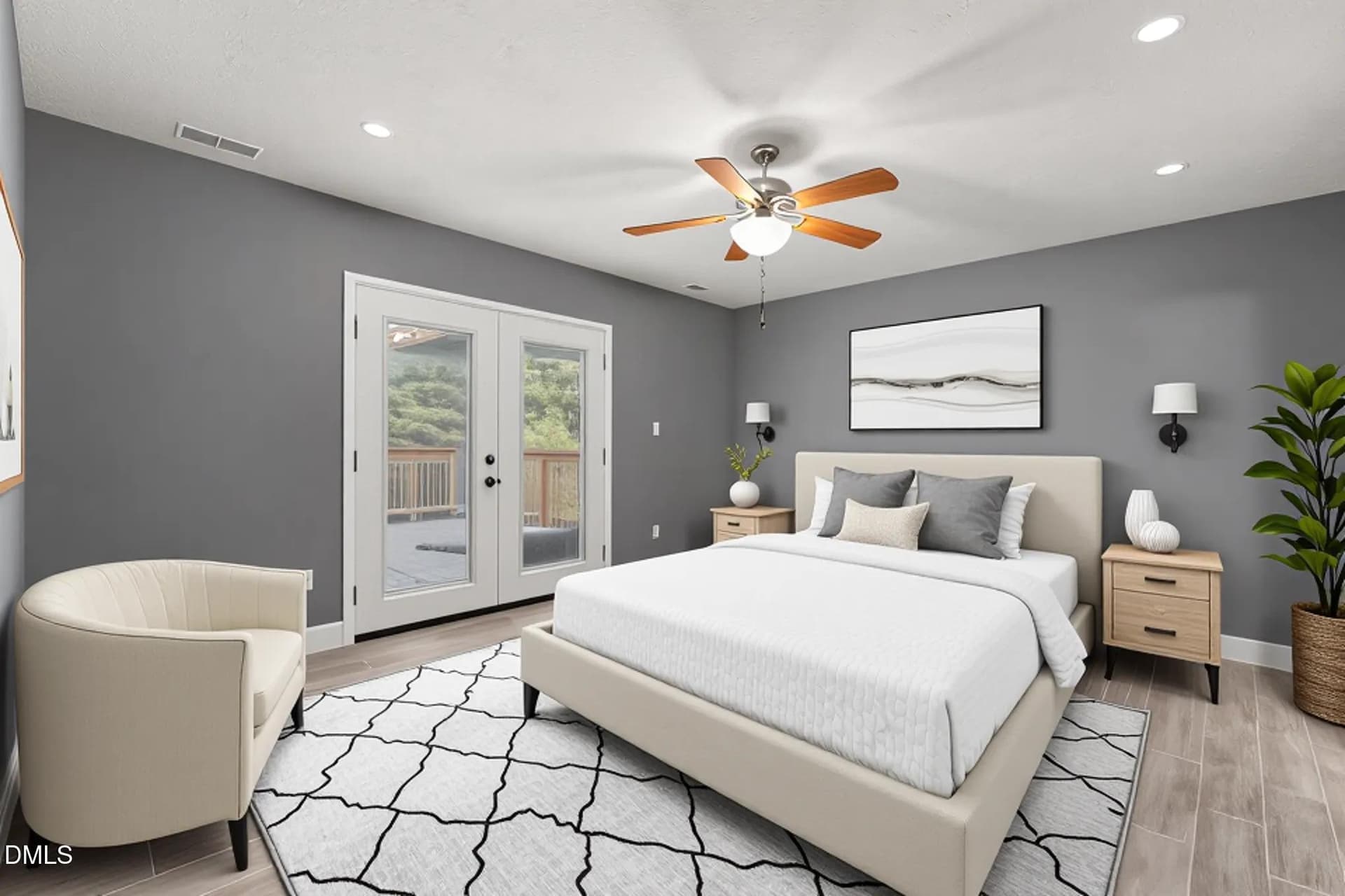 Virtually staged - 596 Colonial Hills Drive, Lillington, NC 27546