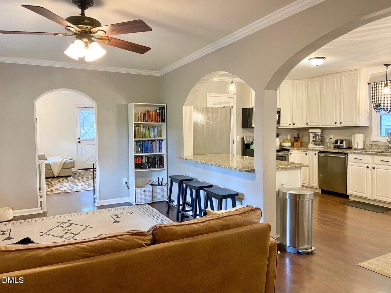 5 - Kitchen - from LR - 105 Holly Acres Road, Holly Springs, NC 27540, Holly Springs