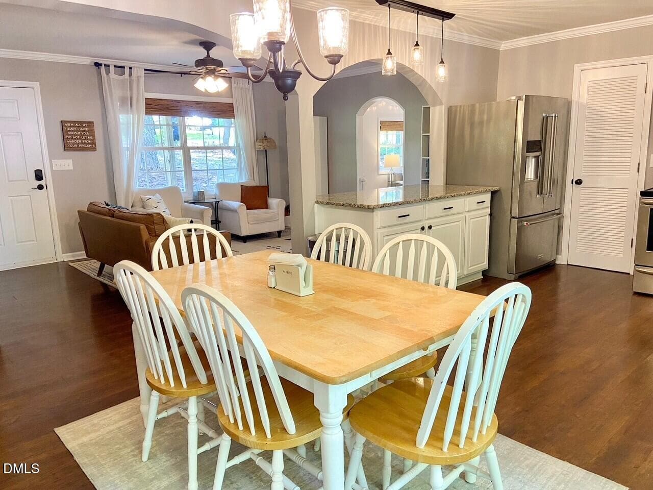 10 - Nook Kitchen LR - open plan - 105 Holly Acres Road, Holly Springs, NC 27540, Holly Springs