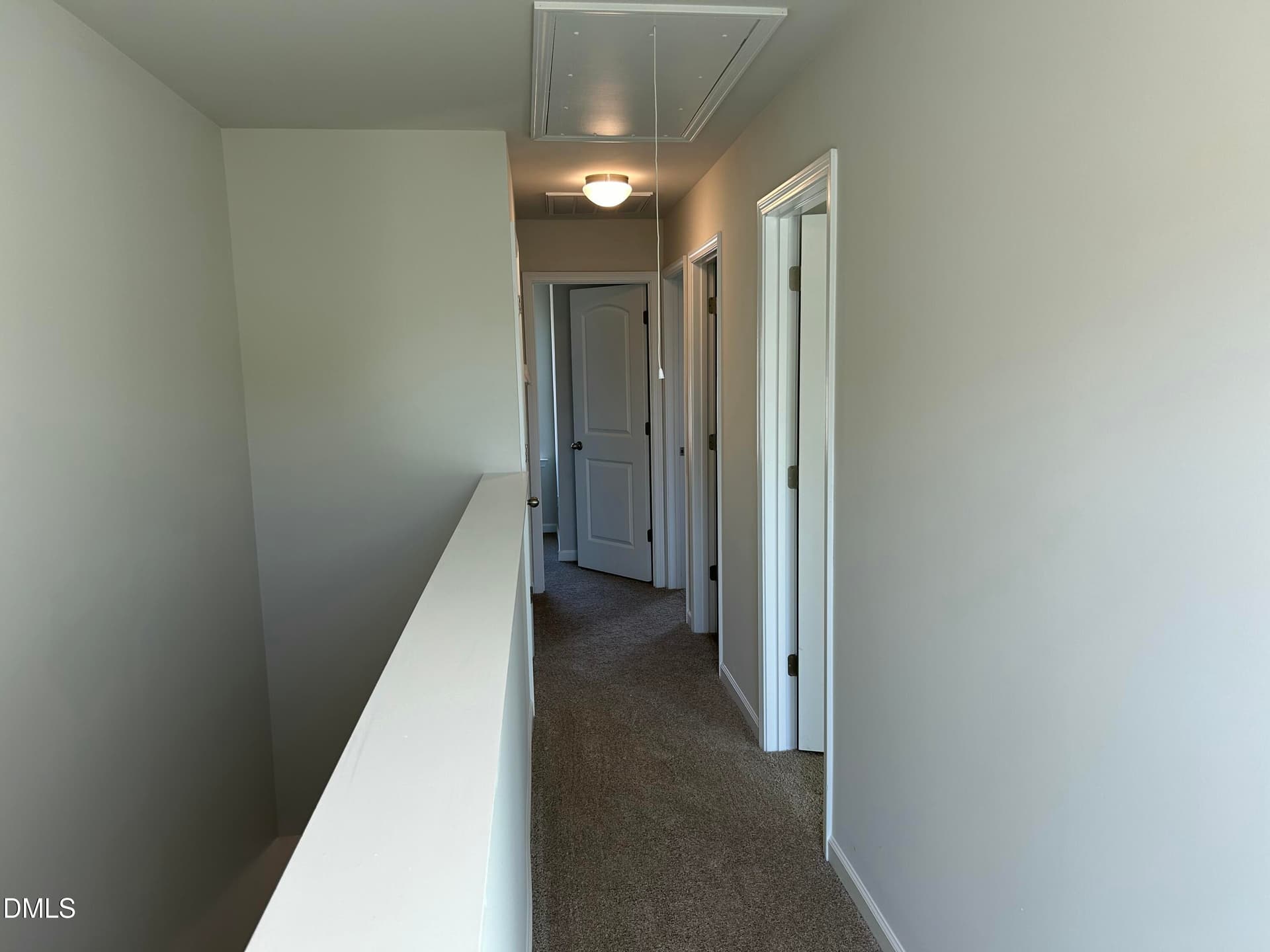Upstairs Hall front to back - 197 Slatestone Road, Washington, NC 27889