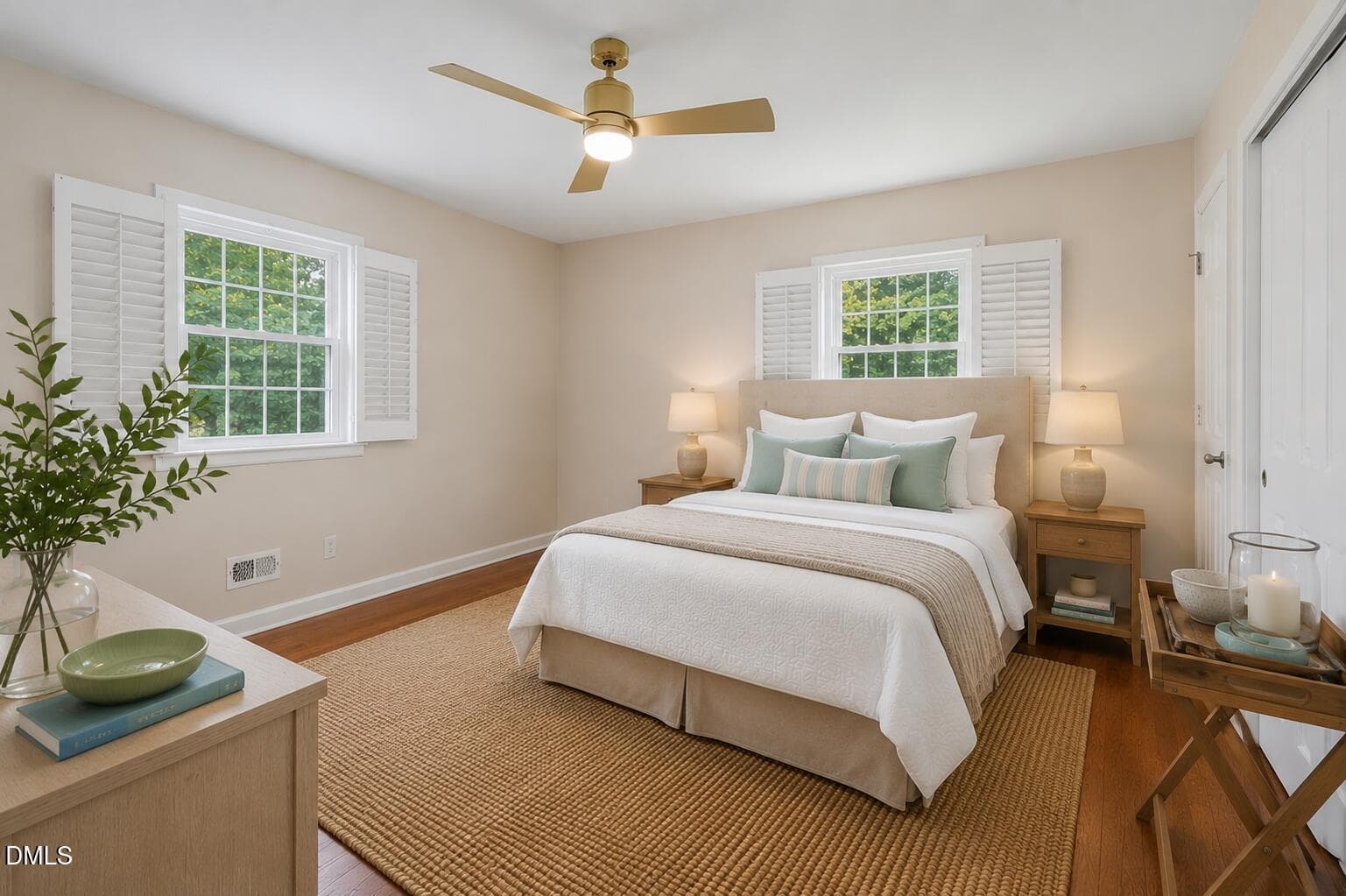 staged main bedroom 2 - 2744 Milburnie Road, Raleigh, NC 27610, Raleigh