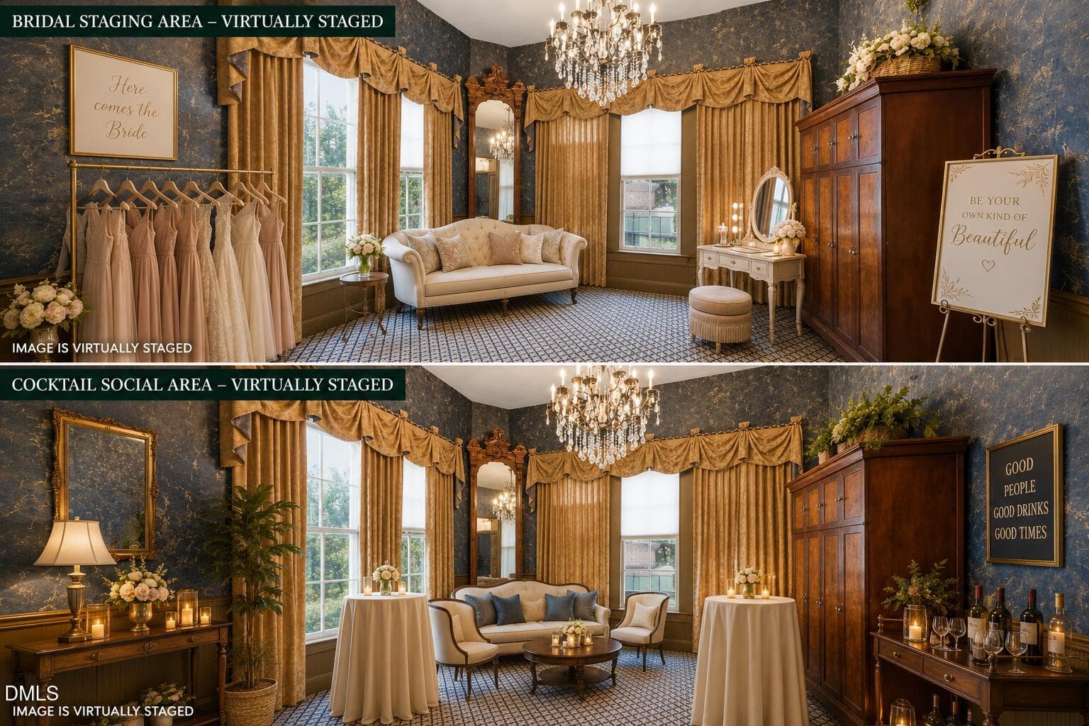 BRIDAL AND COCKTAIL STAGING - 201 E Hill Street, Benson, NC 27504