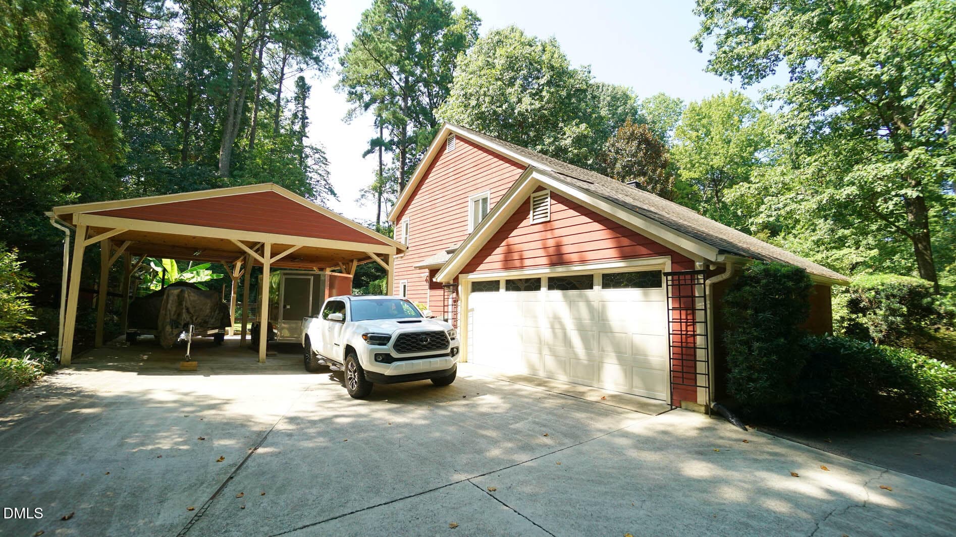 Two Car Garage and Carport - 818 Lake Forest Drive, Raleigh, NC 27615, Raleigh