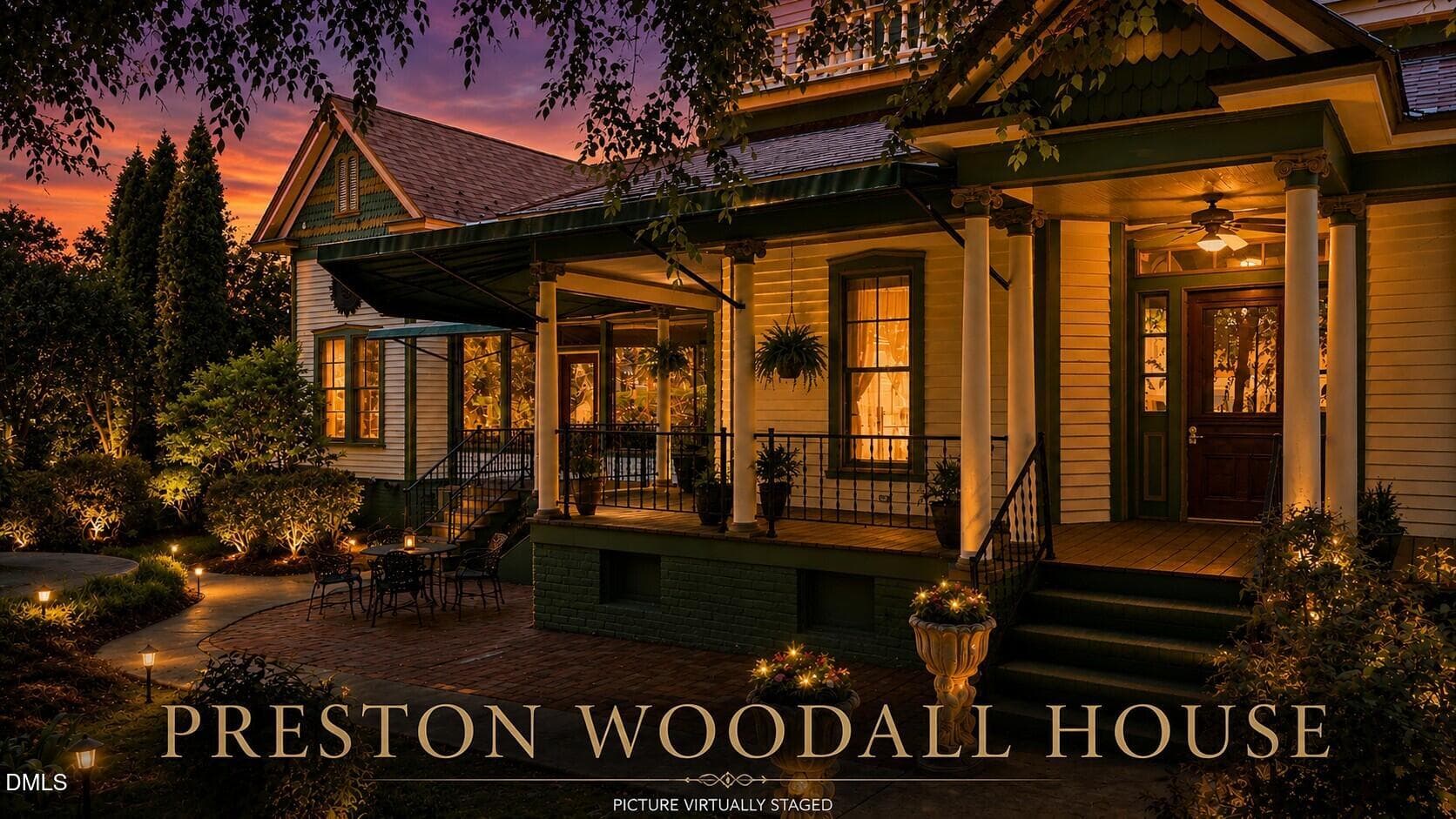 PRESTON WOODALL HOUSE STAGED SIDE - 201 E Hill Street, Benson, NC 27504
