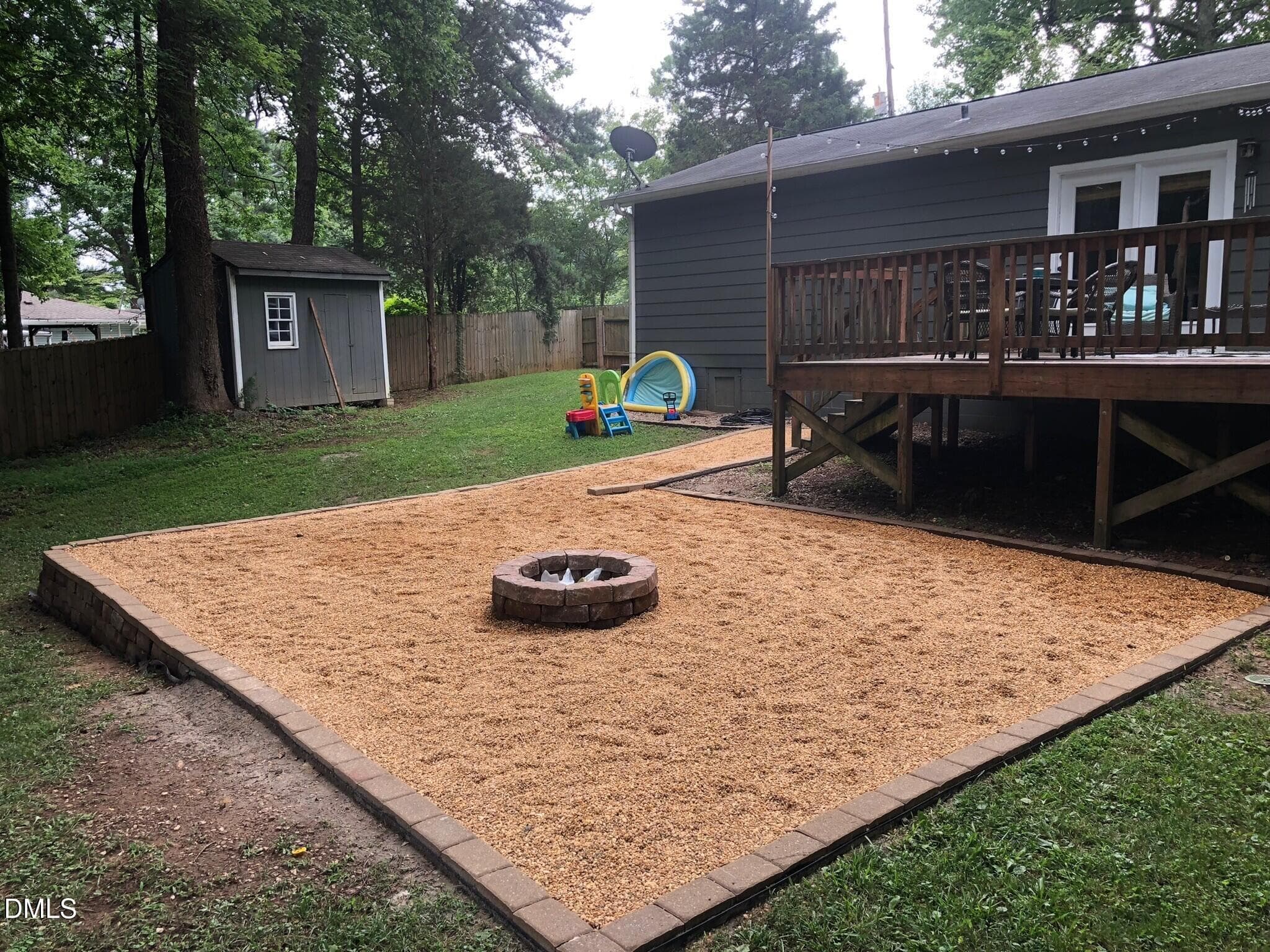 23 - Firepit - 105 Holly Acres Road, Holly Springs, NC 27540, Holly Springs