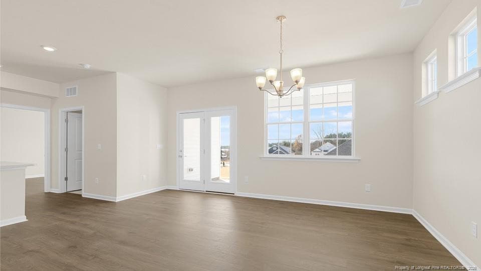 Dining Area - 421 Thistle Meadow Lane, Aberdeen, NC 28315
