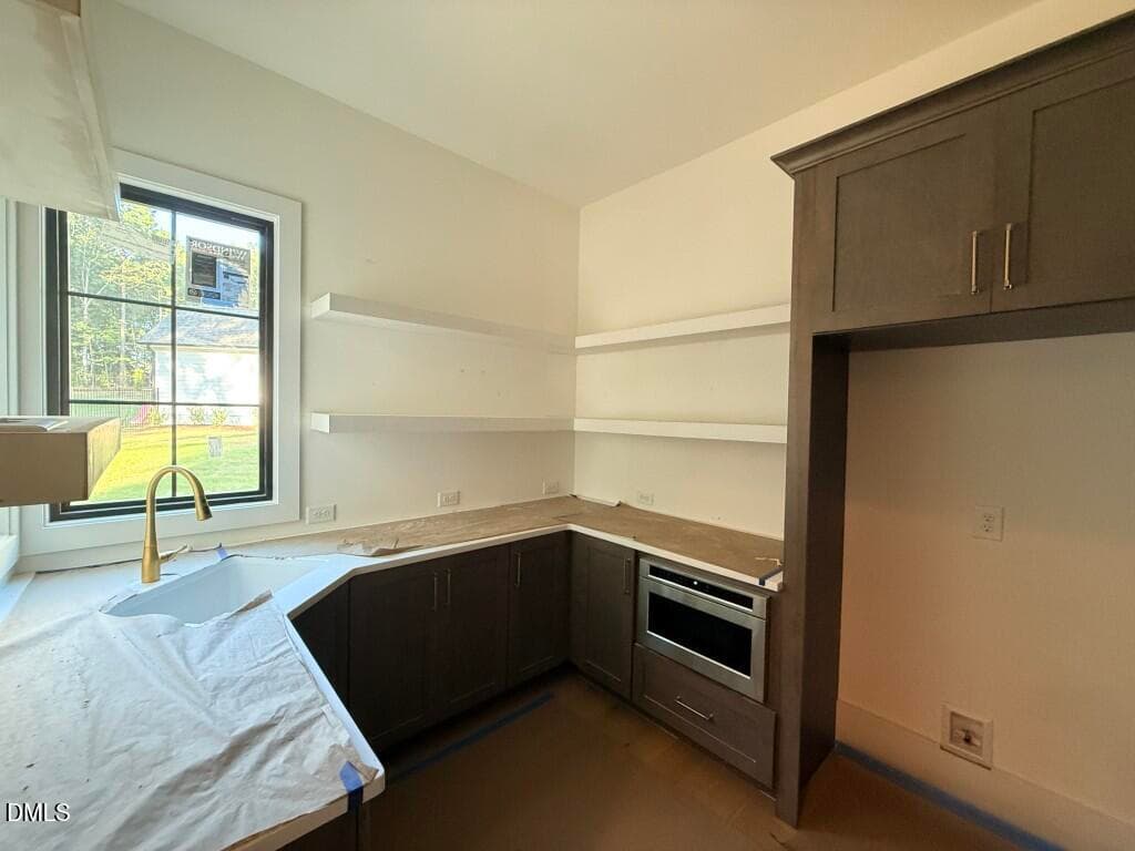 14 - Scullery with Sink and Fridge Openi - 5904 Leone Pride Circle, Raleigh, NC 27603, Raleigh