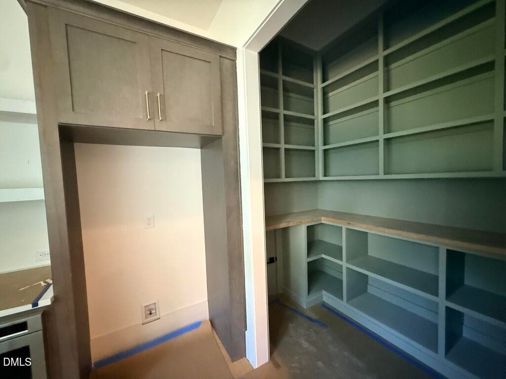 15 - Scullery into Pantry with Built In - 5904 Leone Pride Circle, Raleigh, NC 27603, Raleigh