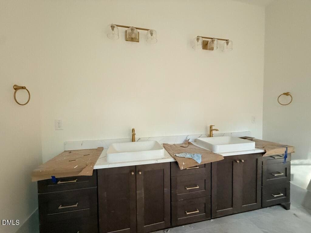 19 - Primary Bathroom Cabinetry (Medium) - 5904 Leone Pride Circle, Raleigh, NC 27603, Raleigh