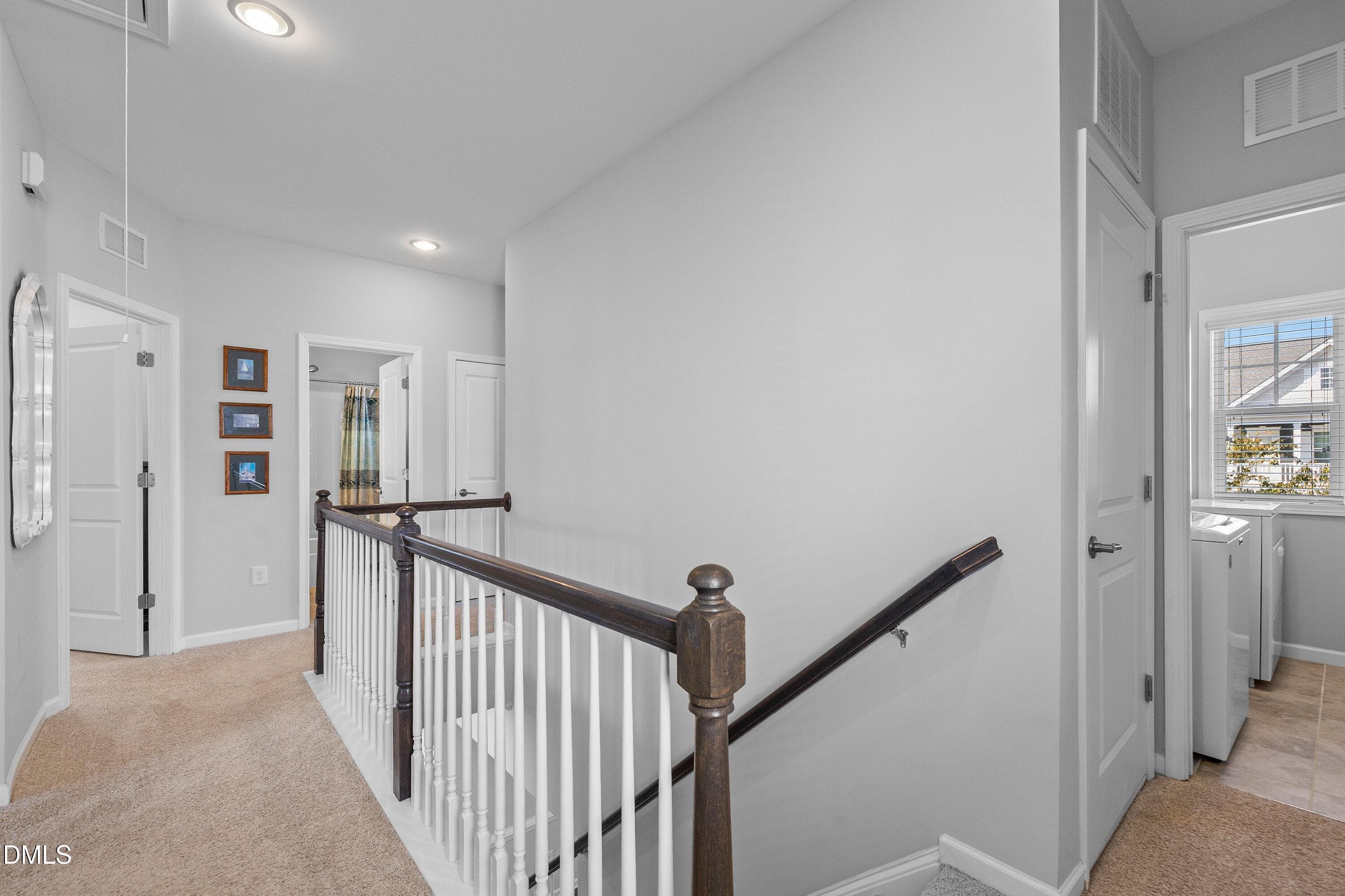 Second floor hallway - 1005 Woodland Grove Way, Wake Forest, NC 27587, Wake Forest