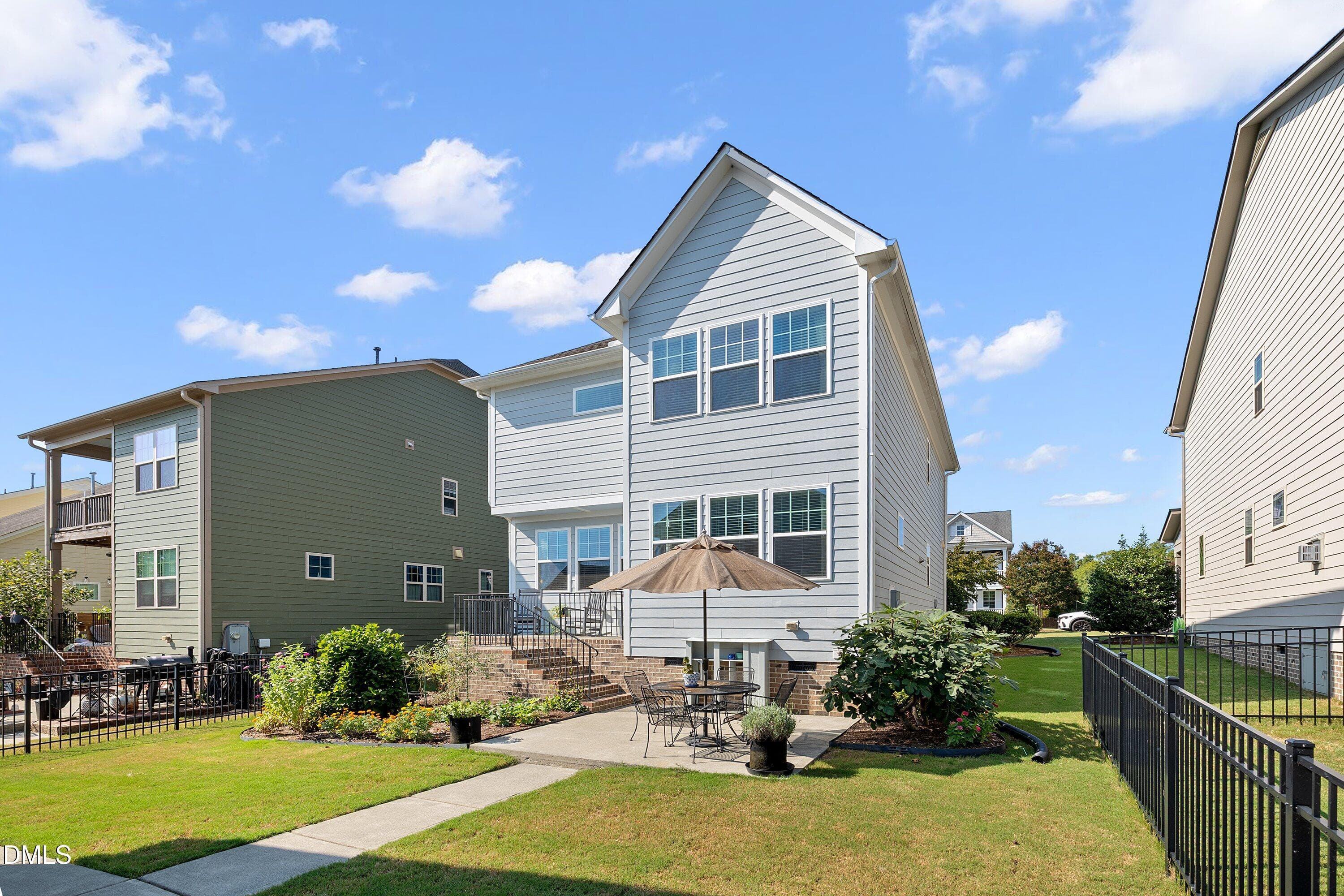 Back of the home - 1005 Woodland Grove Way, Wake Forest, NC 27587, Wake Forest