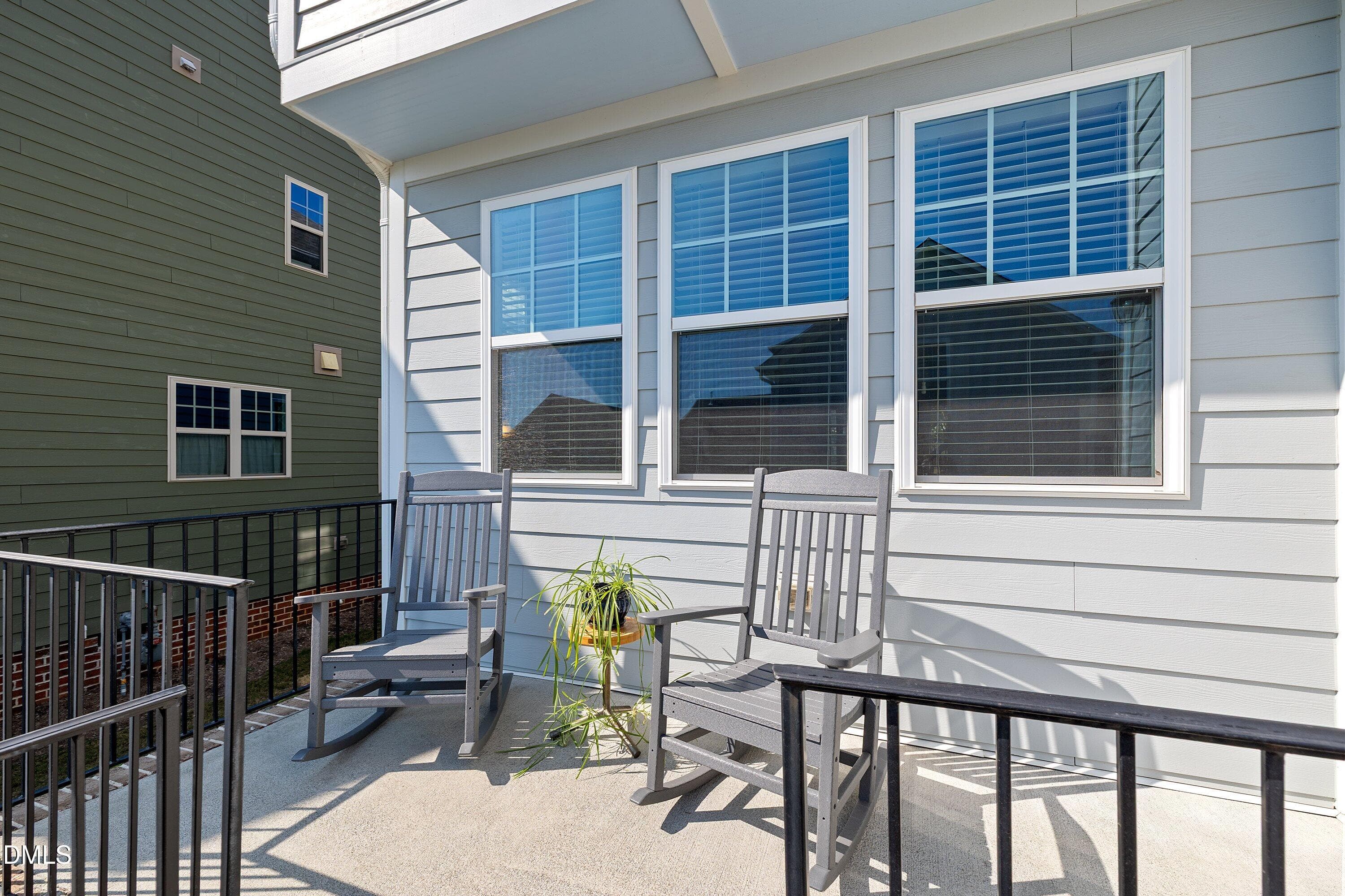 Back porch deck area - 1005 Woodland Grove Way, Wake Forest, NC 27587, Wake Forest