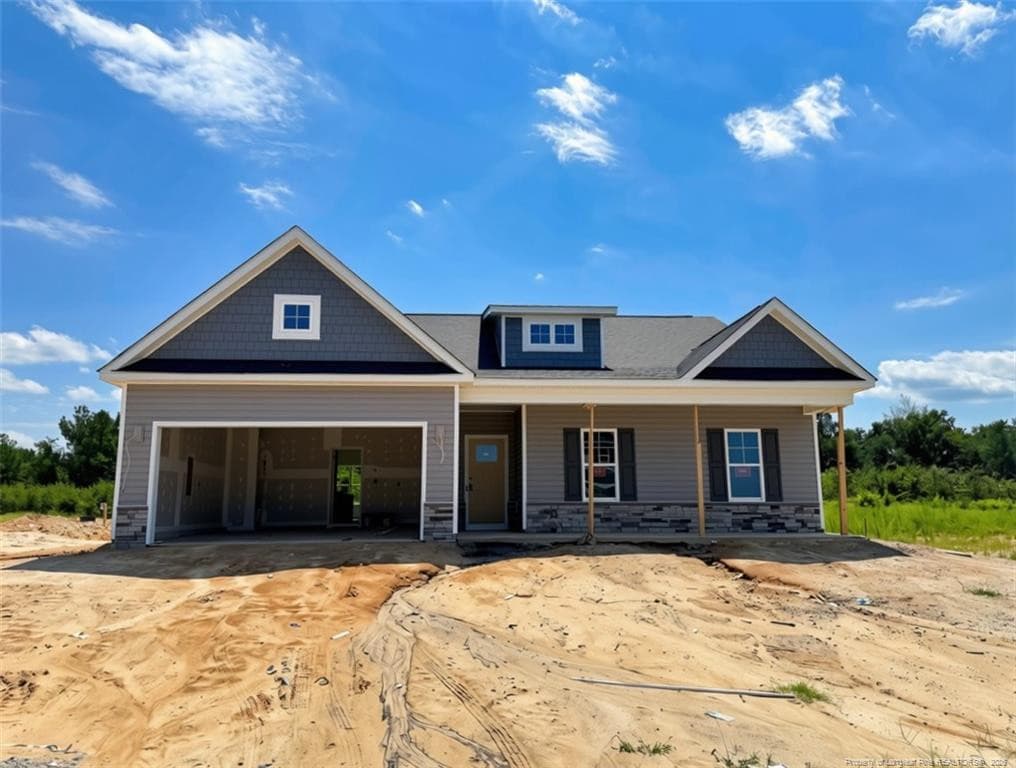 Progress Photo 8/25 - 201 Ashley Heights (Lot 40) Drive, Aberdeen, NC 28315