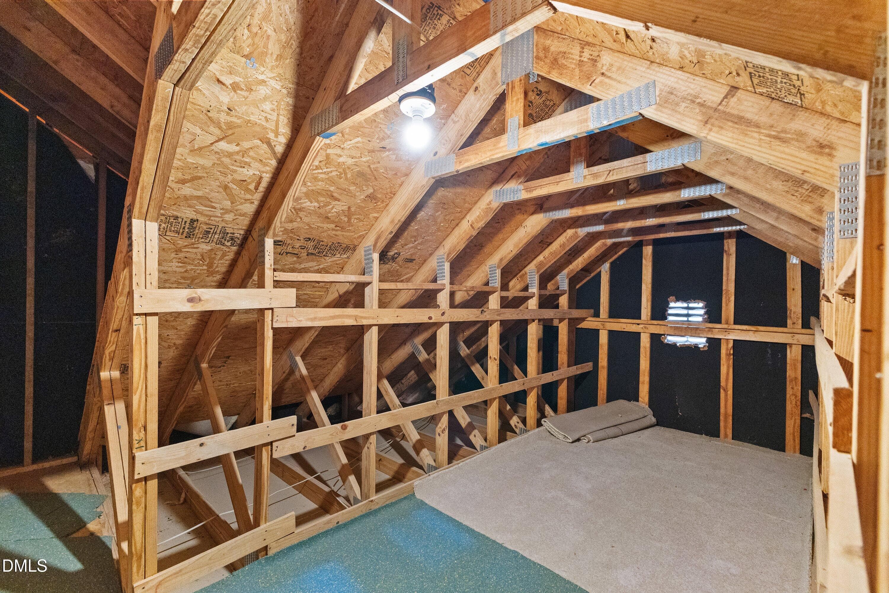 Attic - 12104 Pawleys Mill Circle, Raleigh, NC 27614, Raleigh