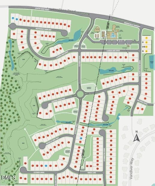 Map - 1737 Clydner Drive, Apex, NC 27523