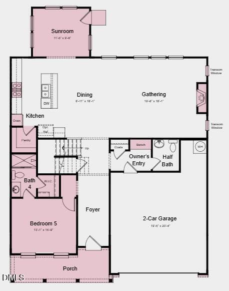 First Floor - 1737 Clydner Drive, Apex, NC 27523