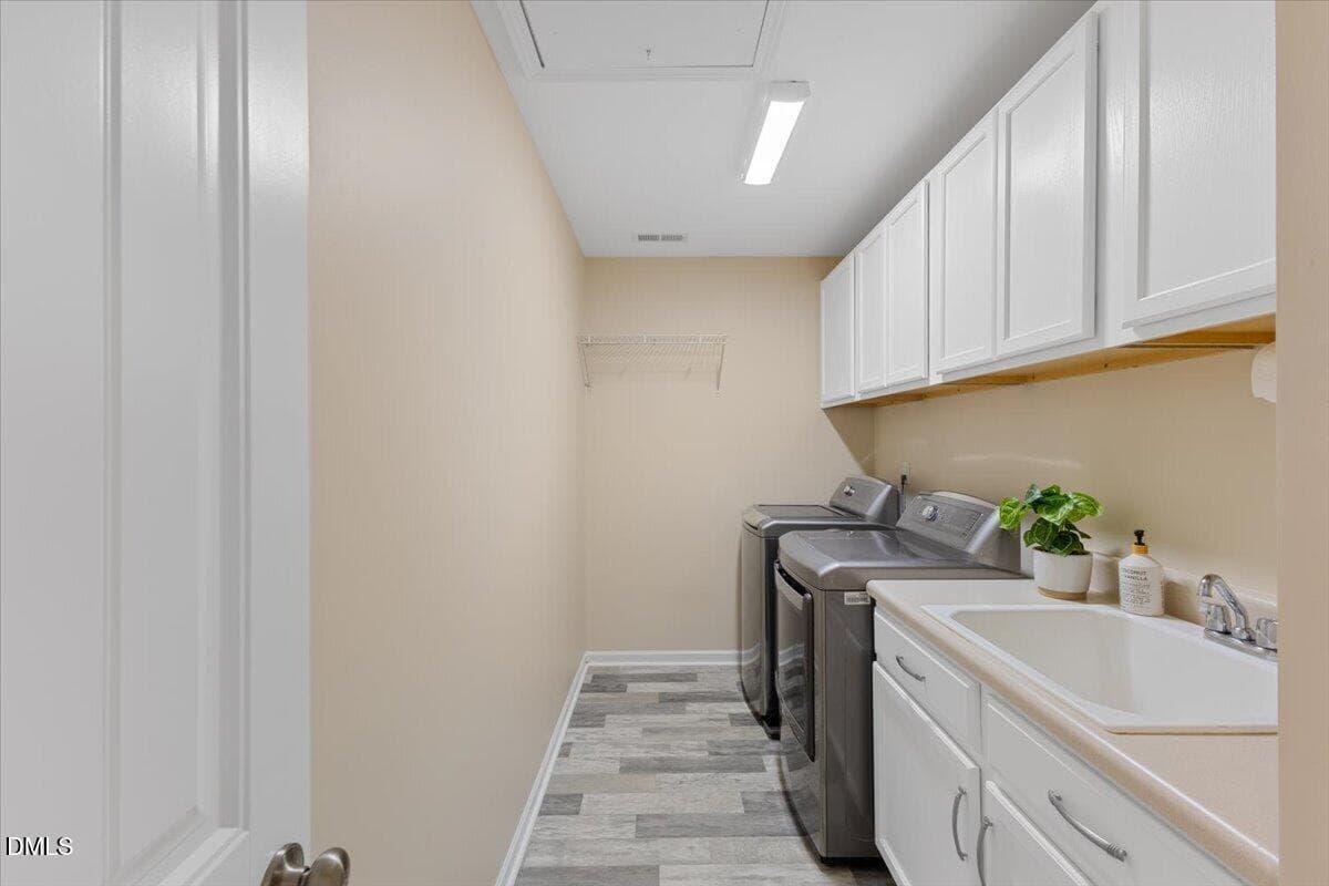 Laundry room - 819 Lake Artesia Lane, Fuquay Varina, NC 27526