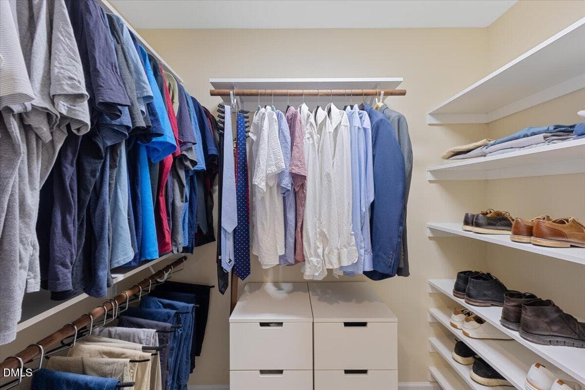 Dual closets - 819 Lake Artesia Lane, Fuquay Varina, NC 27526