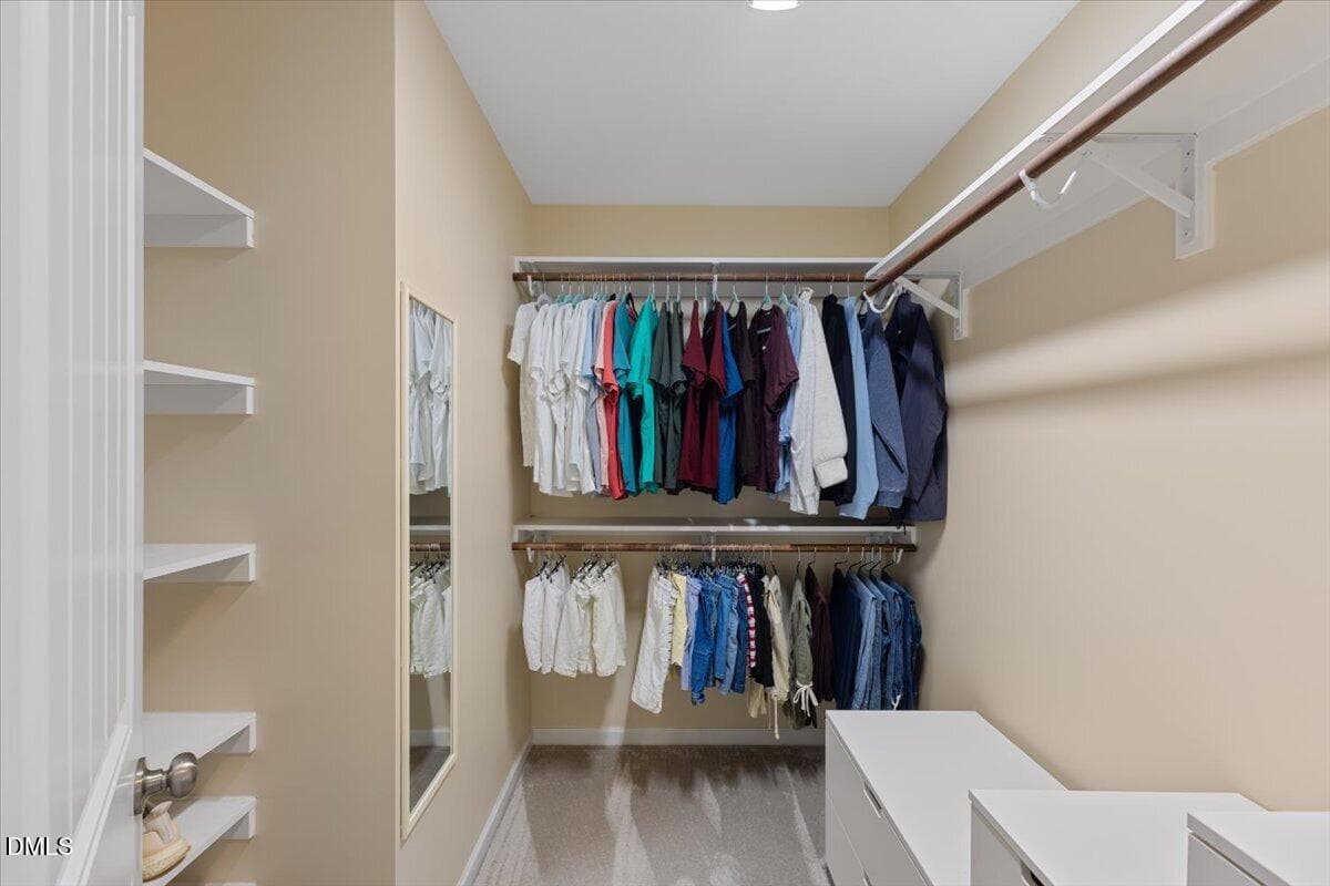 Dual closets - 819 Lake Artesia Lane, Fuquay Varina, NC 27526