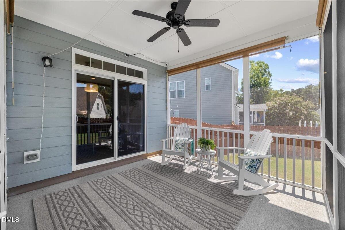 Screened in porch - 819 Lake Artesia Lane, Fuquay Varina, NC 27526
