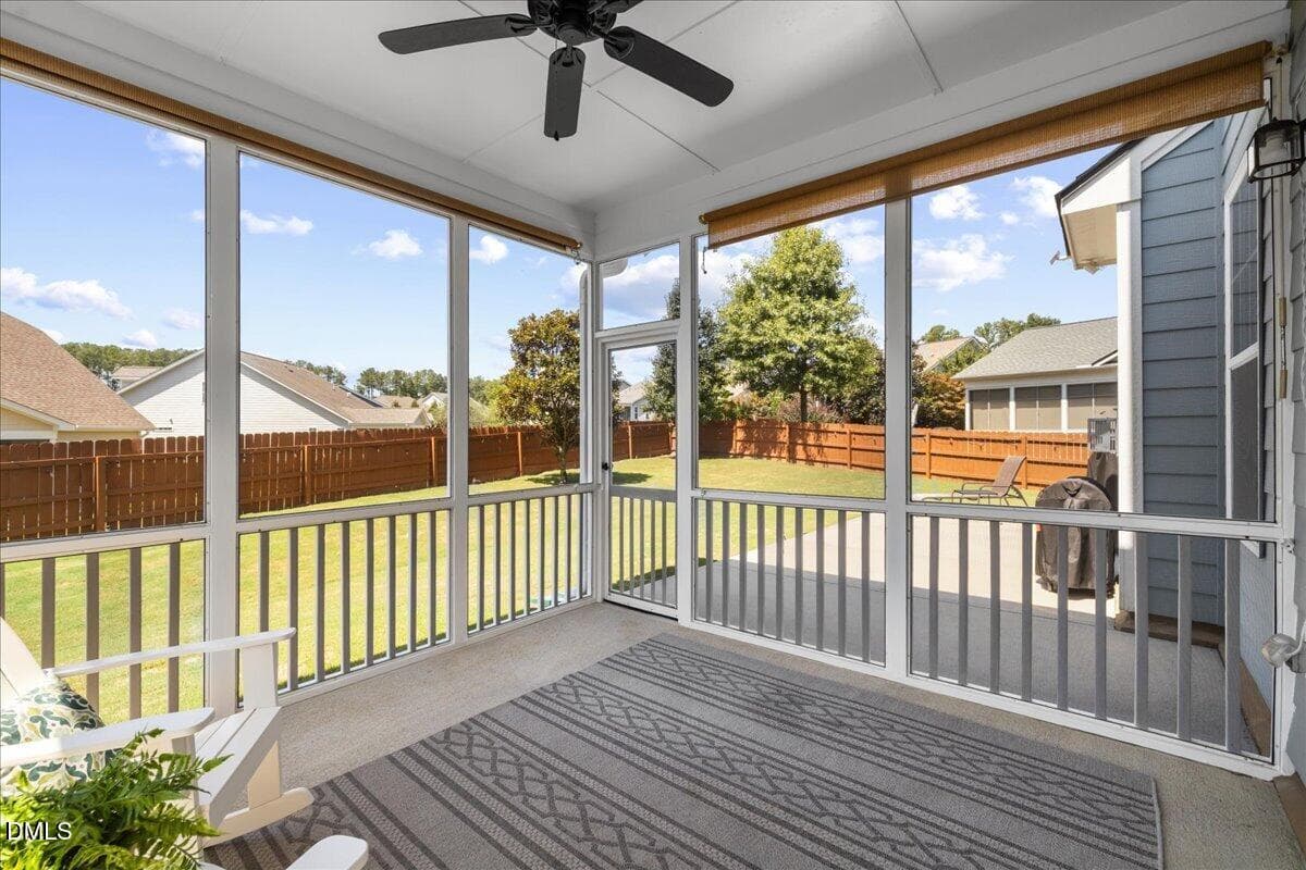Screened in porch - 819 Lake Artesia Lane, Fuquay Varina, NC 27526