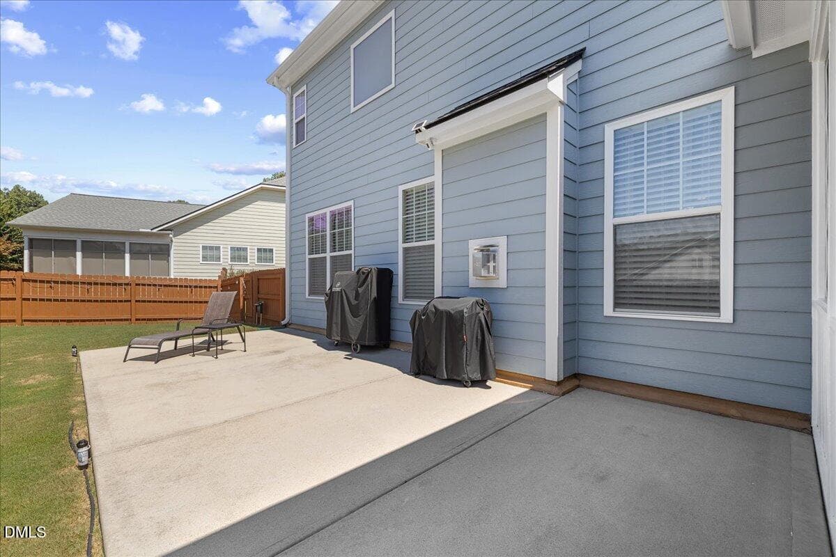 Expansive patio - 819 Lake Artesia Lane, Fuquay Varina, NC 27526