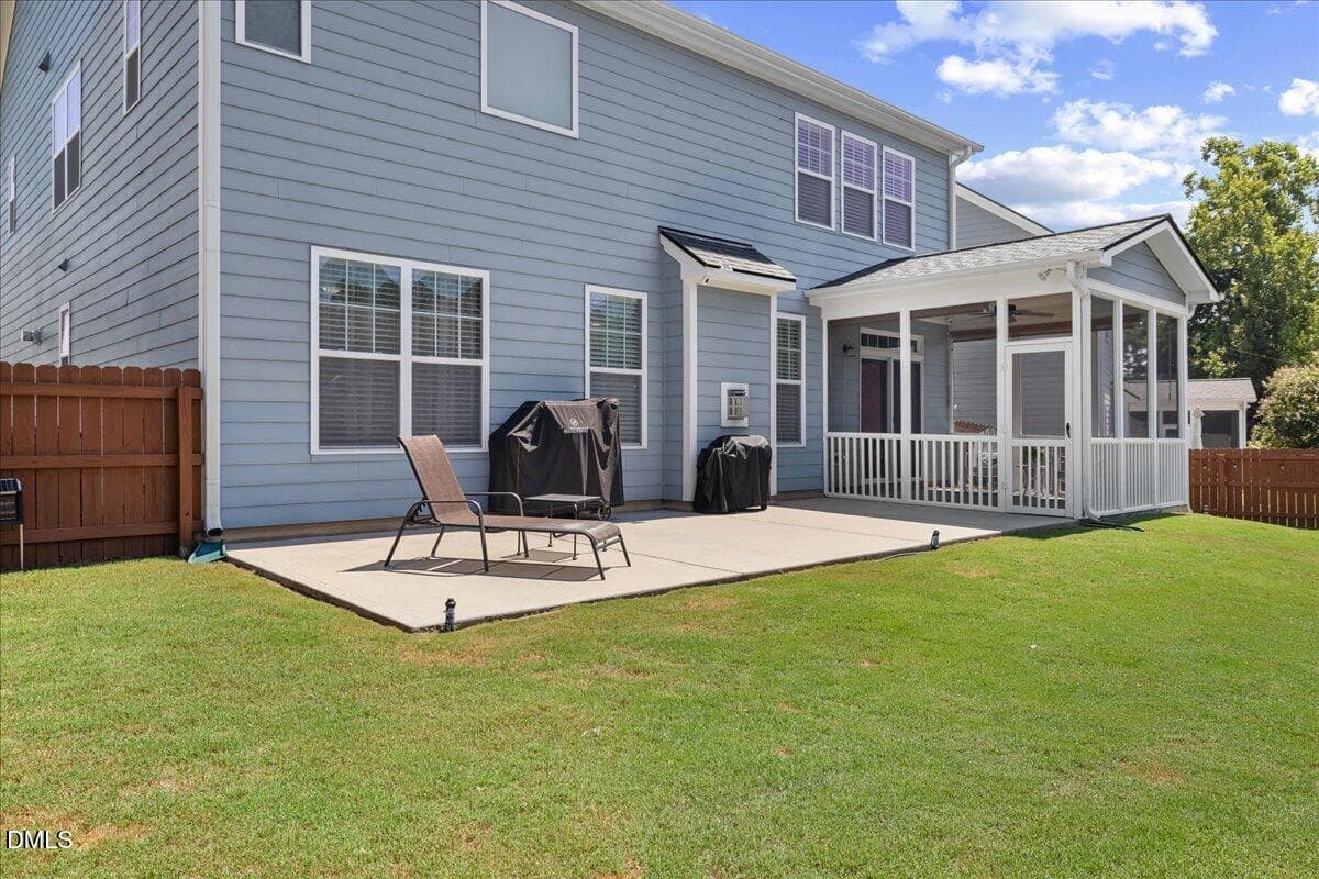 Expansive patio - 819 Lake Artesia Lane, Fuquay Varina, NC 27526