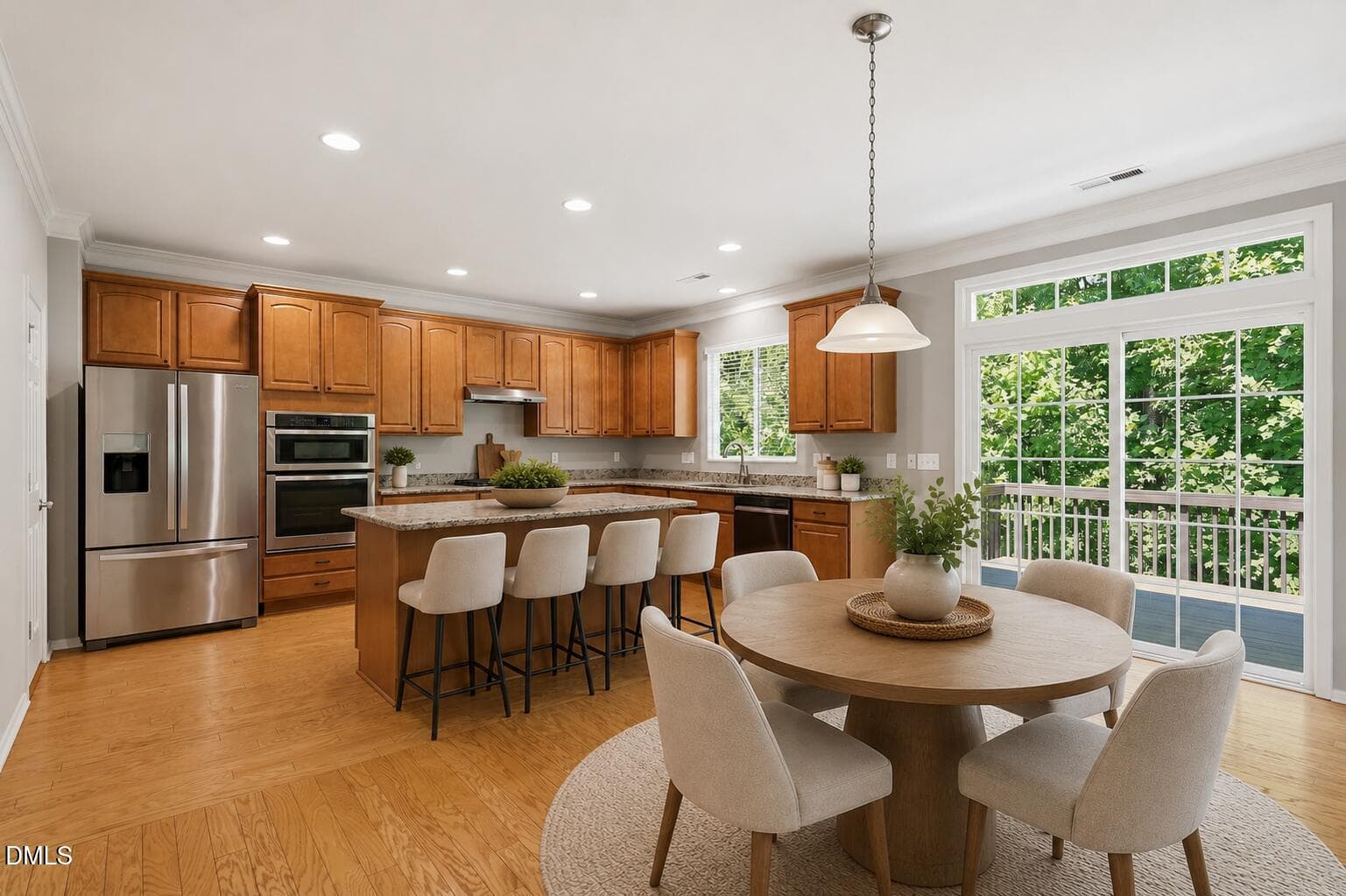 bellreng kitchen staged 2 - 1133 Bellreng Drive, Wake Forest, NC 27587