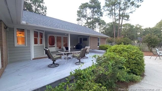 Covered Porch and Patio at Rear of Home - 6463 Windy Creek Way, Fayetteville, NC 28306, Fayetteville